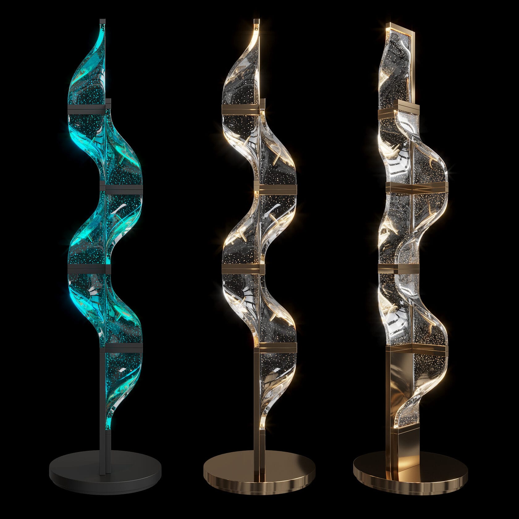 LC0484 - Floor lamps and table lamps made of crystal and glass - image 2 | Bachelieri