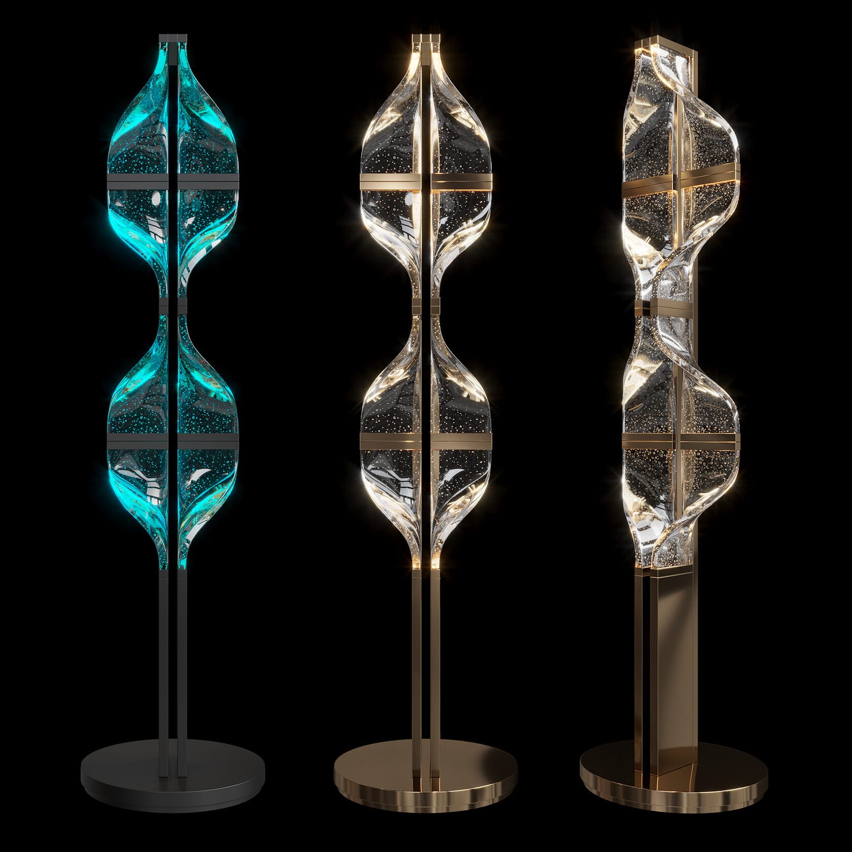 LC0484 - Floor lamps and table lamps made of crystal and glass - image 3 | Bachelieri
