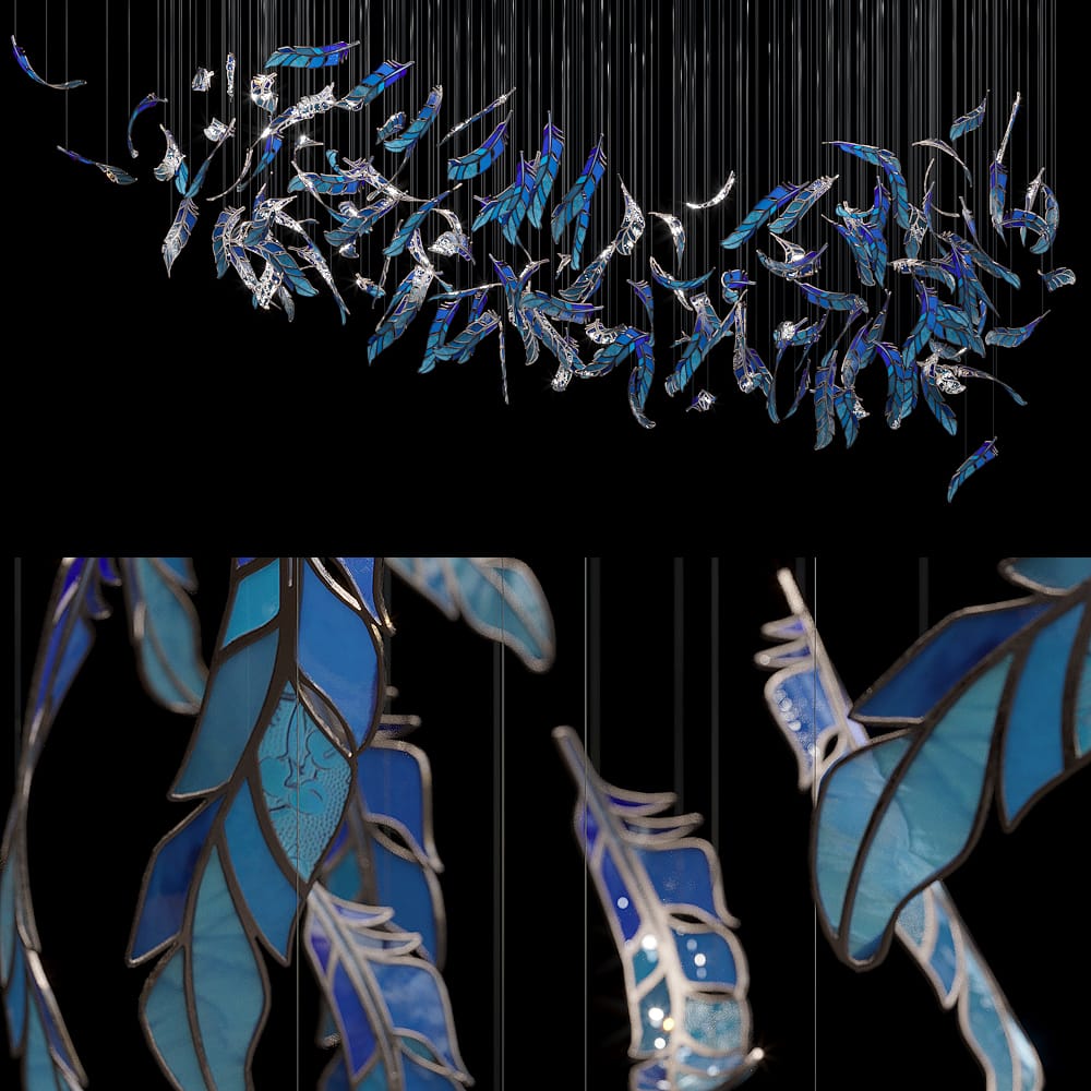LC0092 - Decorative compositions made of crystal and glass - image 4 | Bachelieri