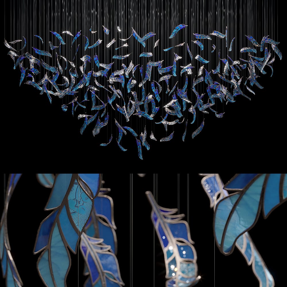 LC0092 - Decorative compositions made of crystal and glass - image 5 | Bachelieri