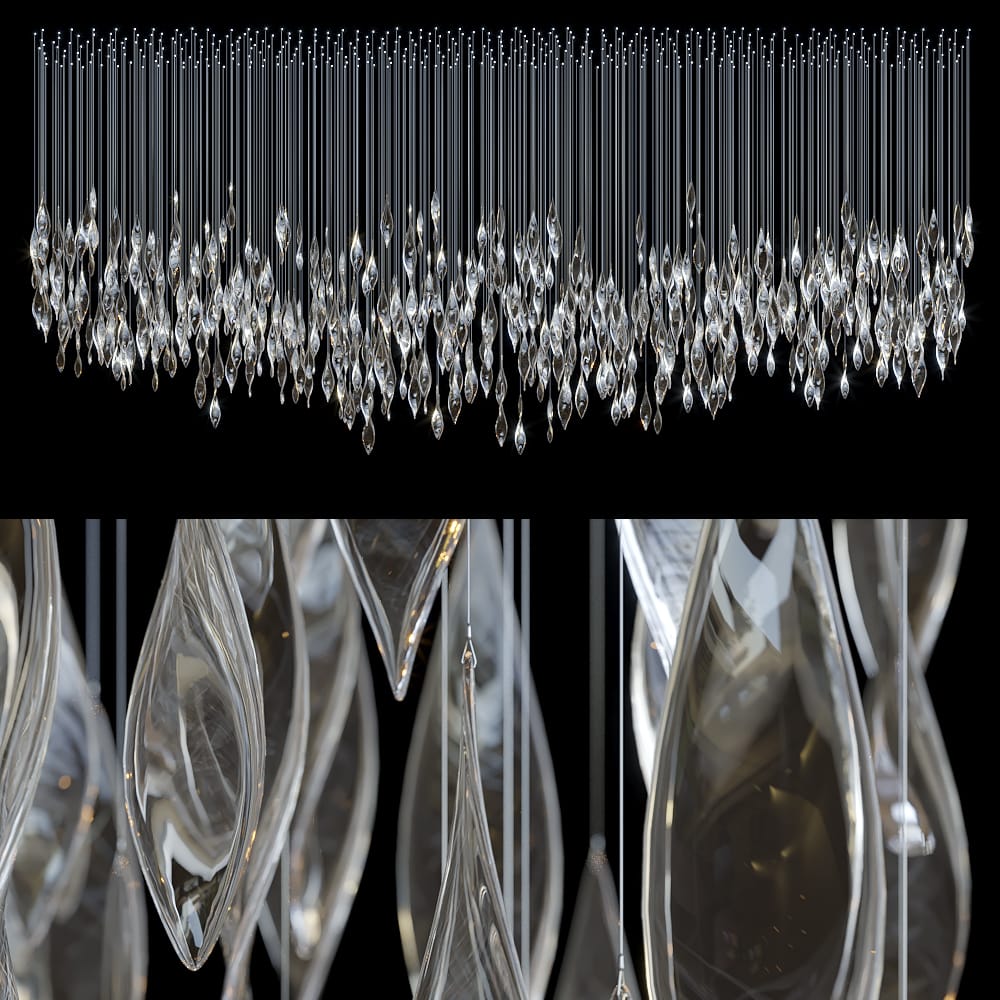 LC0100 - Decorative compositions made of crystal and glass - image 2 | Bachelieri
