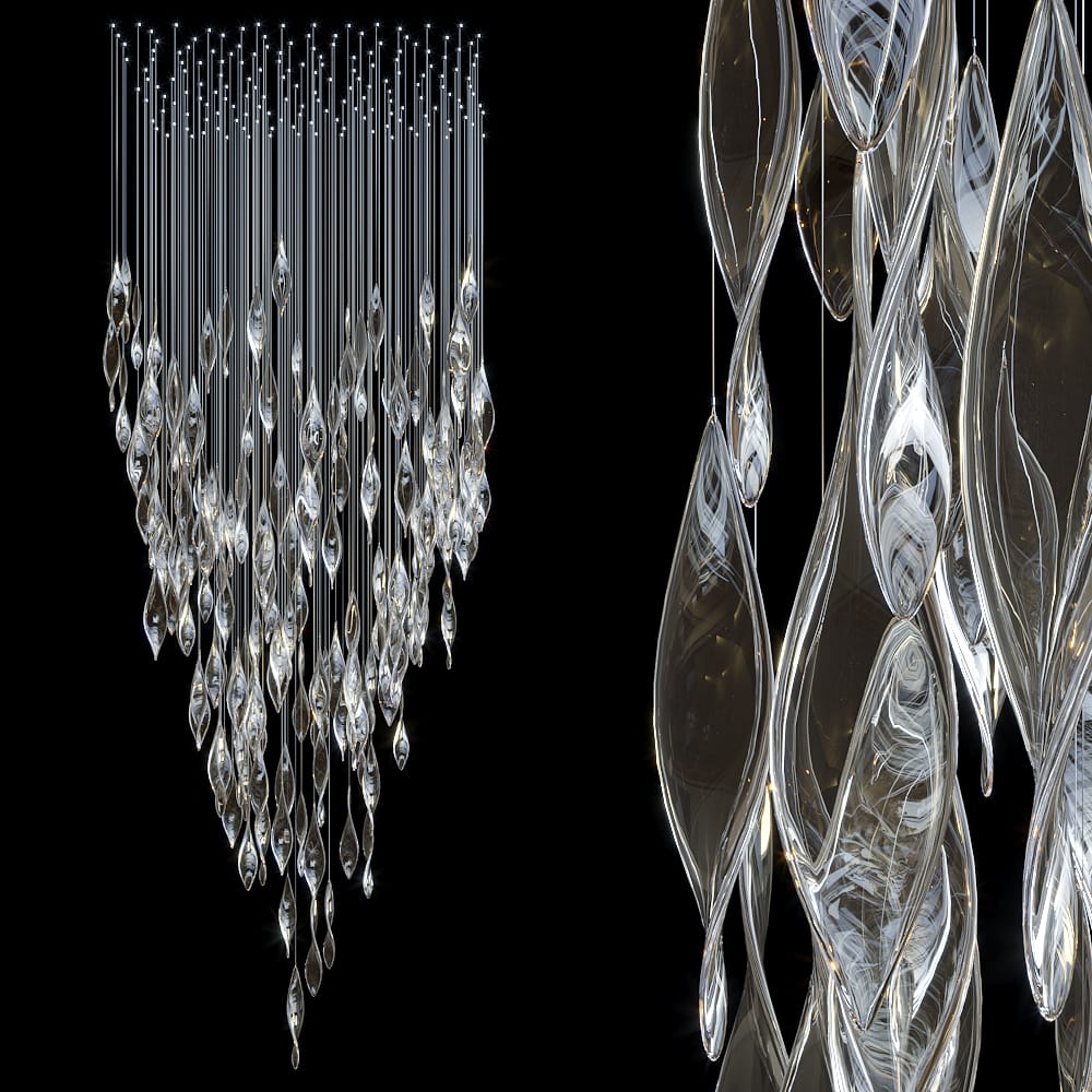 LC0100 - Decorative compositions made of crystal and glass - image 5 | Bachelieri