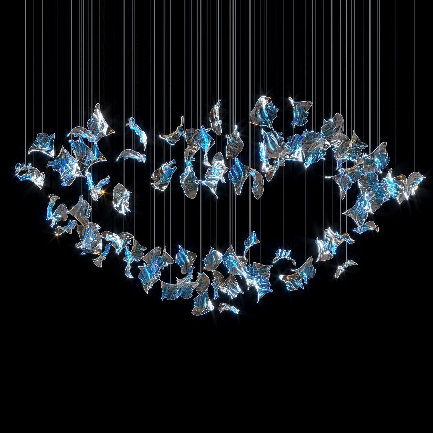 LC0229 - Decorative compositions made of crystal and glass - image 4 | Bachelieri