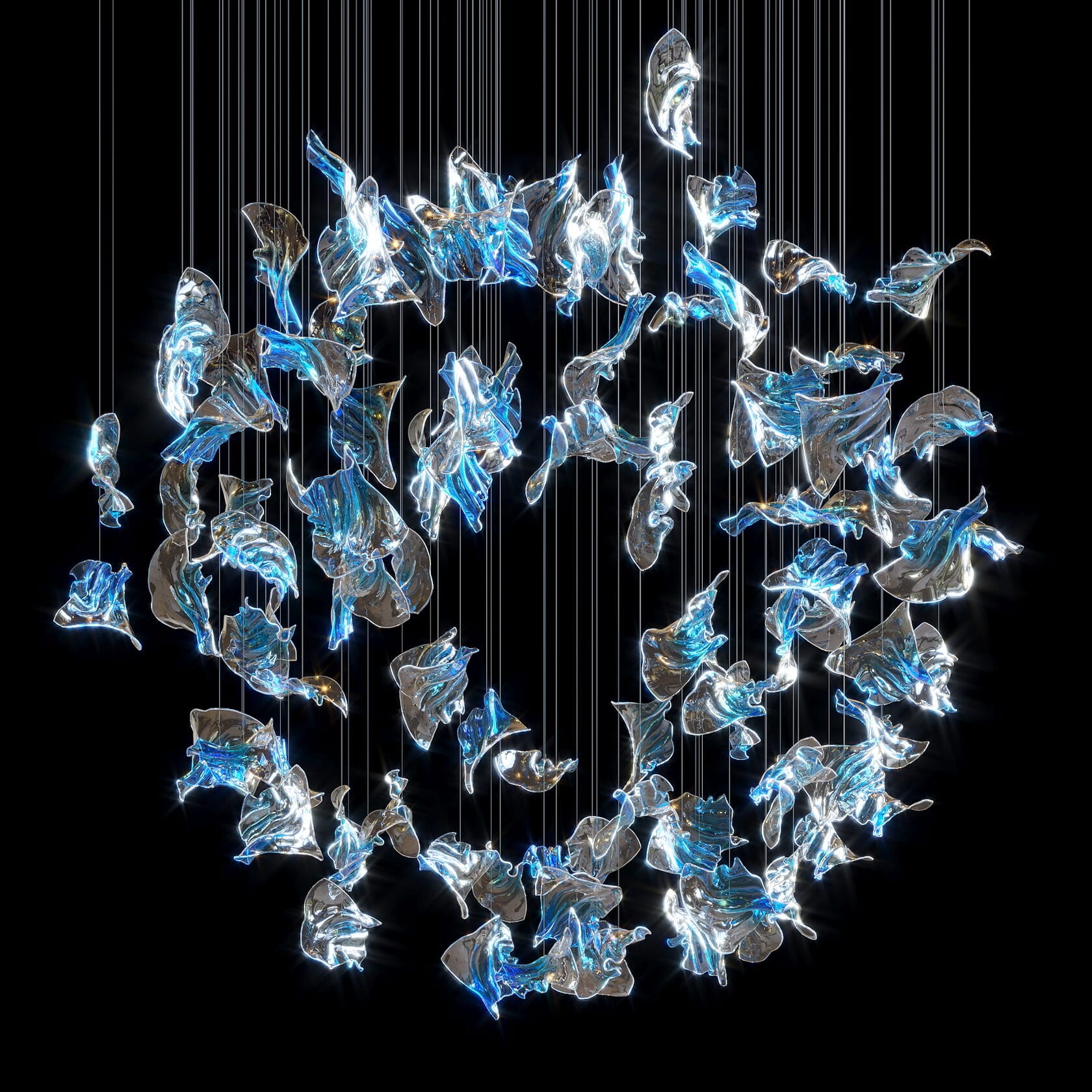 LC0229 - Decorative compositions made of crystal and glass - image 6 | Bachelieri