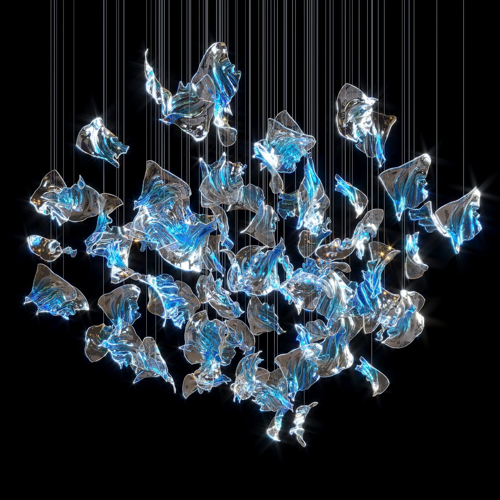 LC0229 - Decorative compositions made of crystal and glass - image 7 | Bachelieri