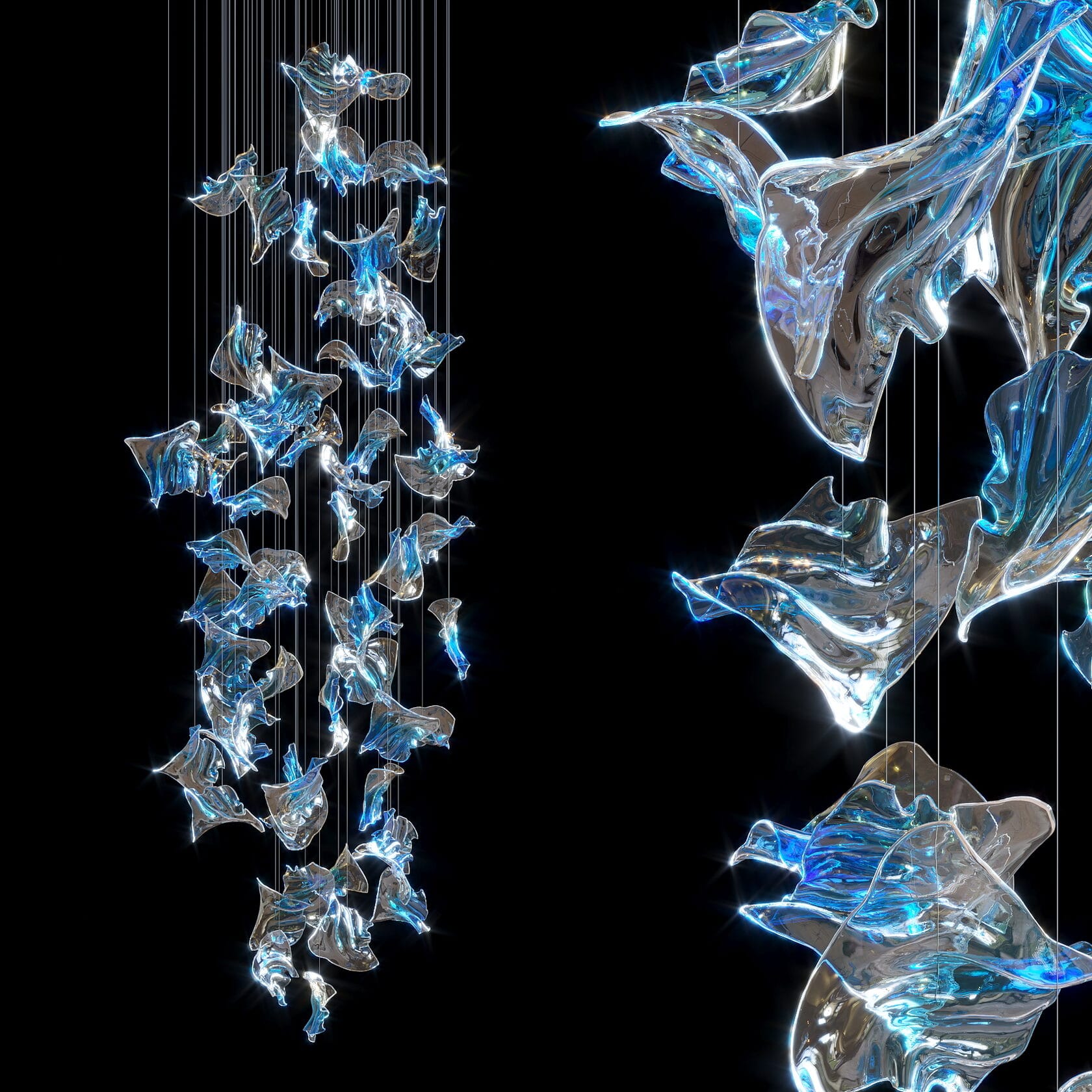 LC0229 - Decorative compositions made of crystal and glass - image 11 | Bachelieri
