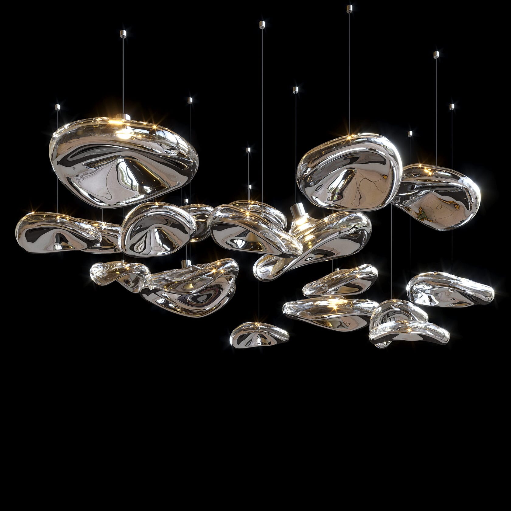 LC0265 - Decorative compositions made of crystal and glass - image 10 | Bachelieri