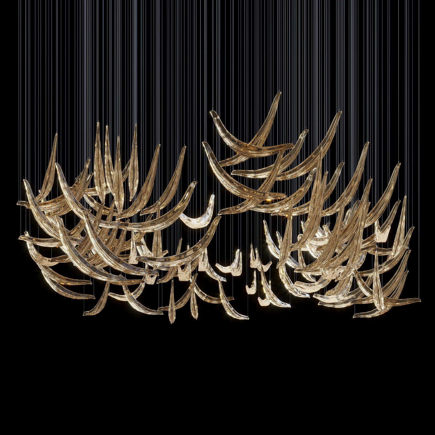 LC0291 - Decorative compositions made of crystal and glass - image 4 | Bachelieri