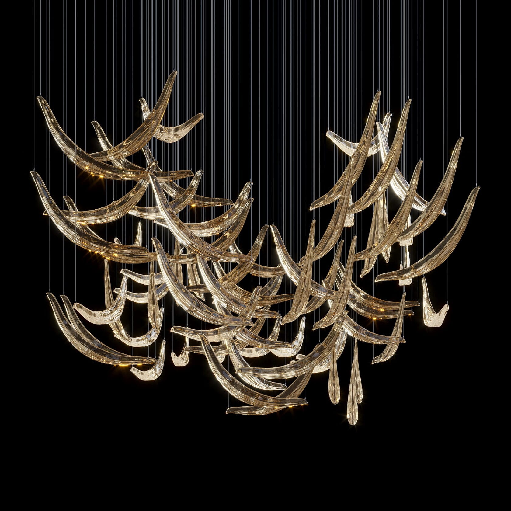 LC0291 - Decorative compositions made of crystal and glass - image 5 | Bachelieri