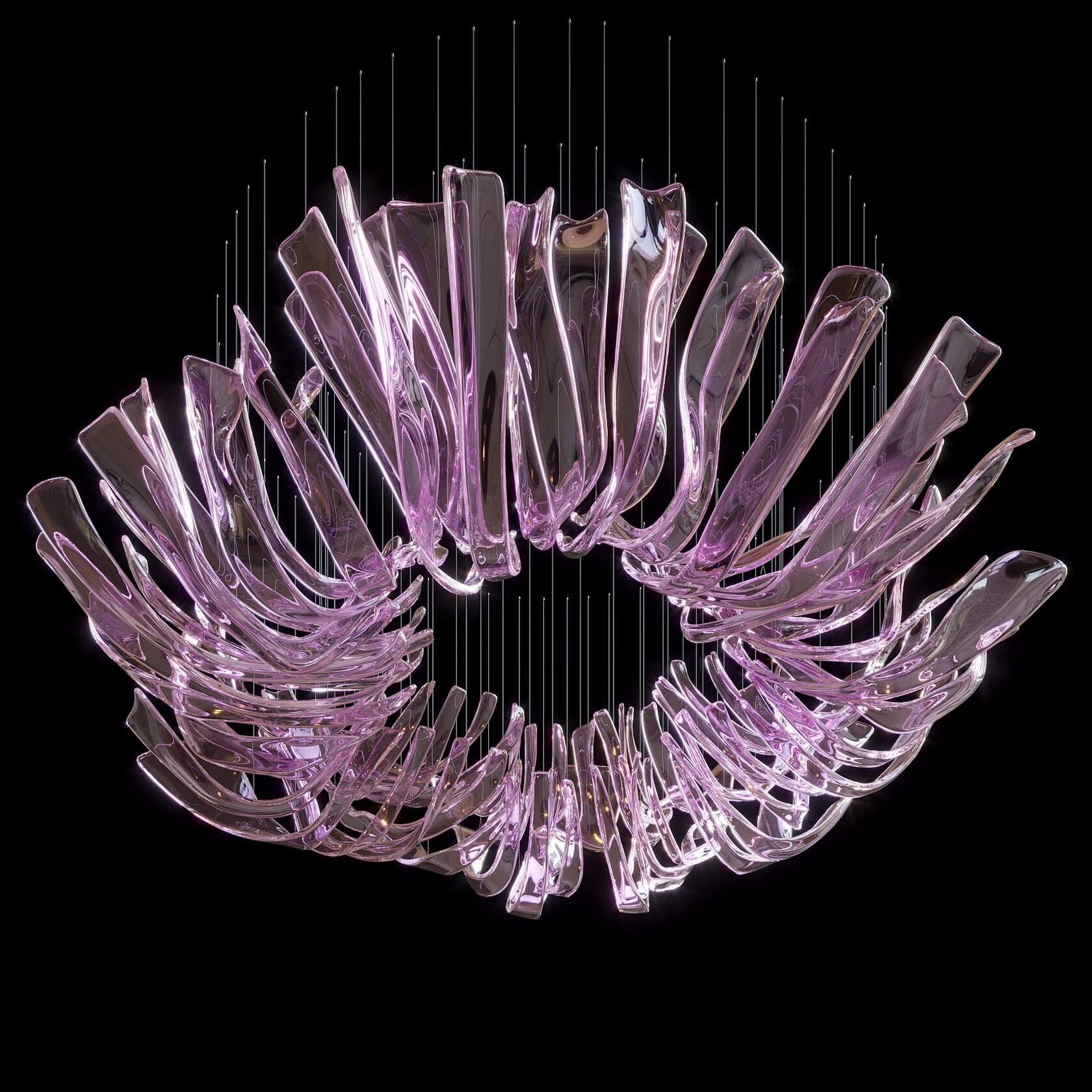 LC0317 - Decorative compositions made of crystal and glass - image 1 | Bachelieri
