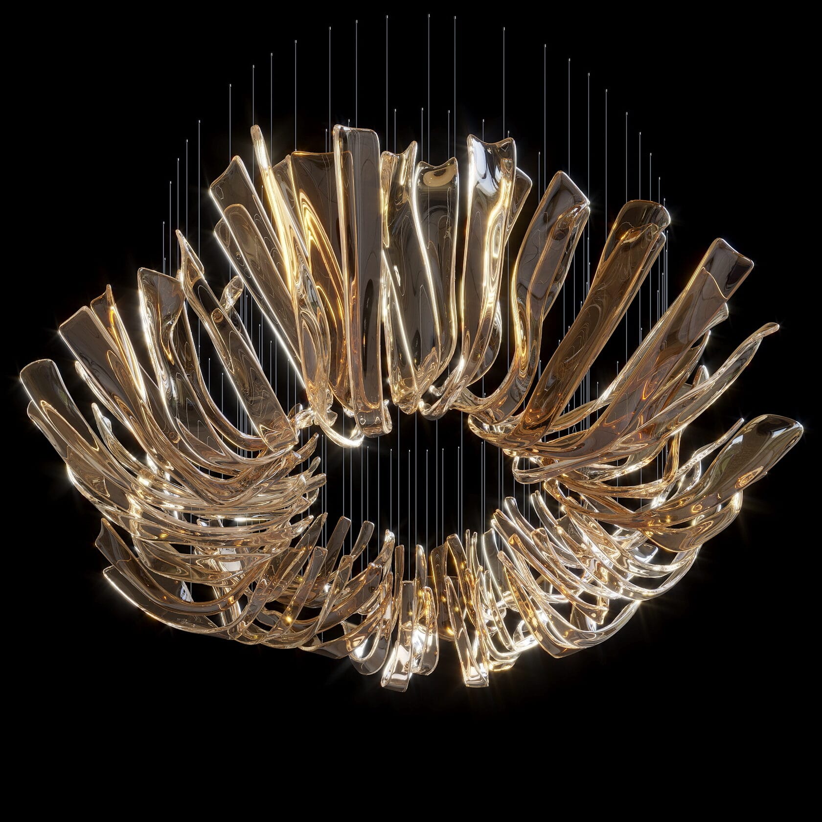 LC0317 - Decorative compositions made of crystal and glass - image 2 | Bachelieri