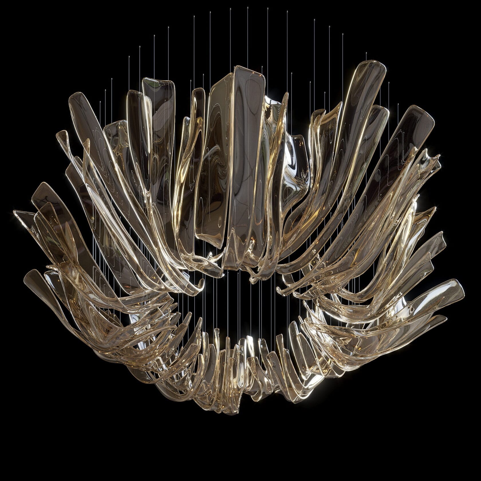 LC0317 - Decorative compositions made of crystal and glass - image 4 | Bachelieri