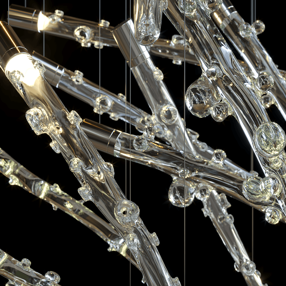 LC0062 - Light compositions made of crystal and glass - image 3 | Bachelieri