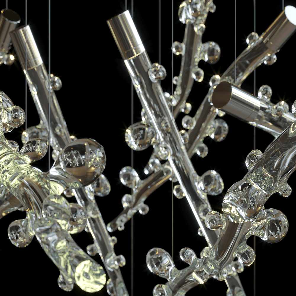 LC0062 - Light compositions made of crystal and glass - image 4 | Bachelieri