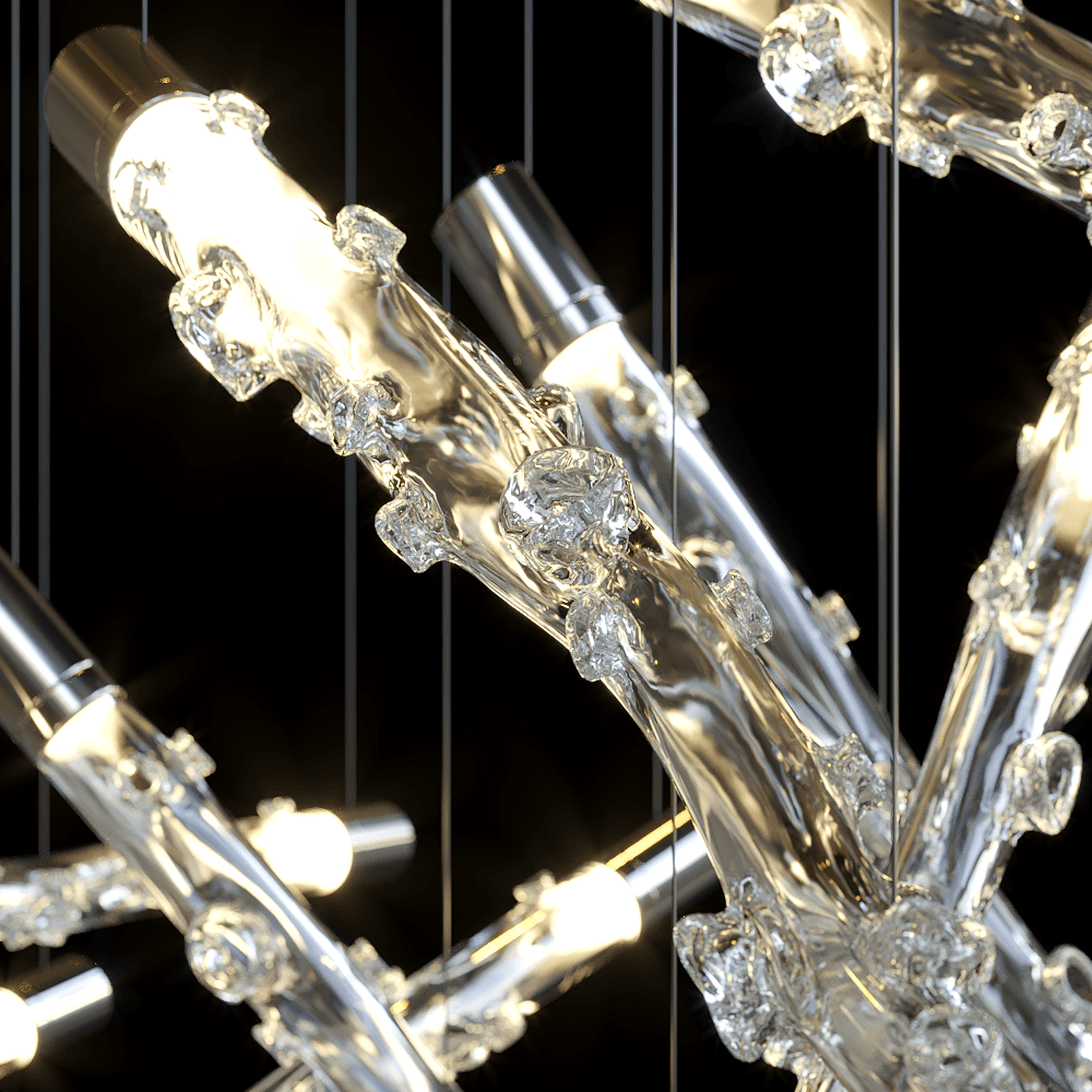 LC0062 - Light compositions made of crystal and glass - image 5 | Bachelieri