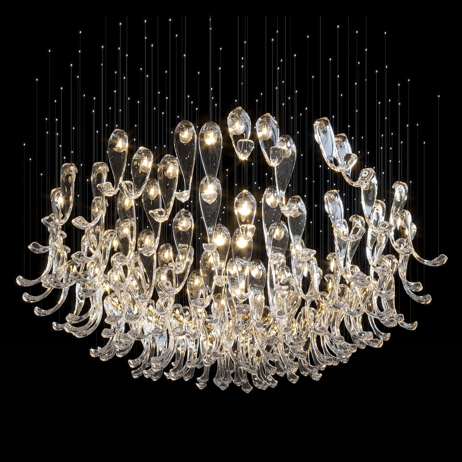 LC0139 - Light compositions made of crystal and glass - image 5 | Bachelieri