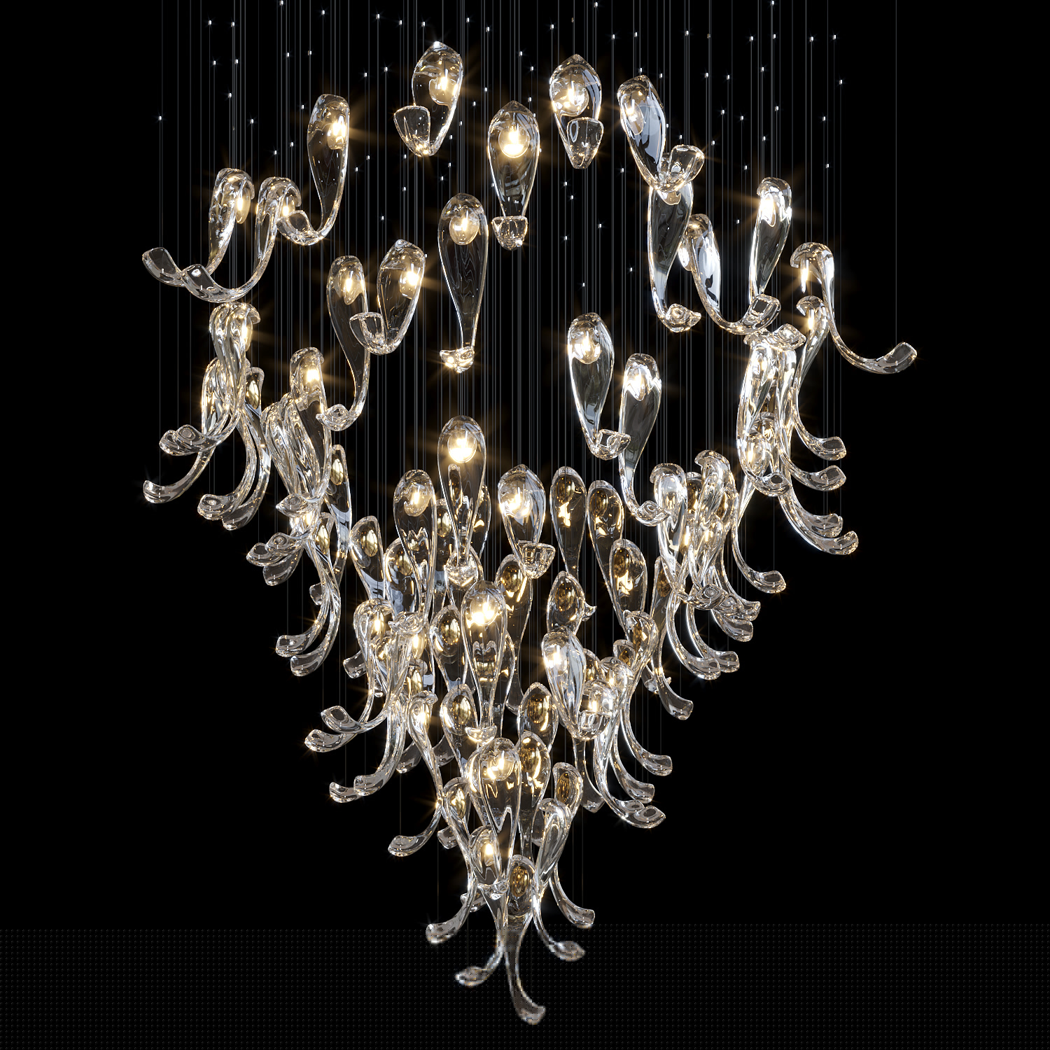 LC0139 - Light compositions made of crystal and glass - image 6 | Bachelieri