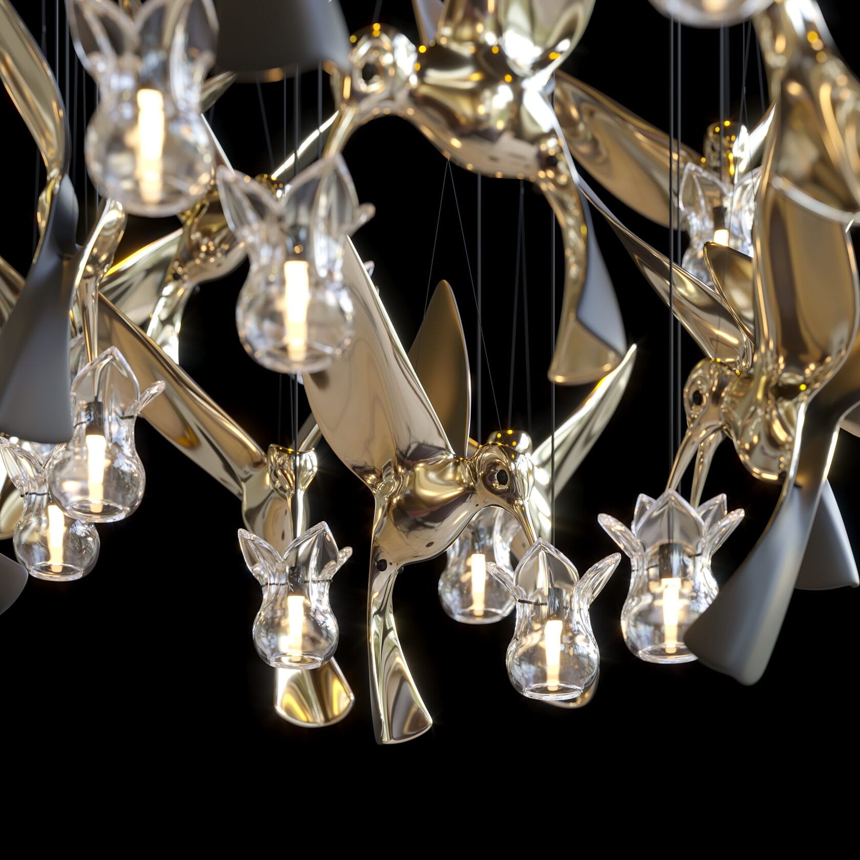 LC0234 - Light compositions made of crystal and glass - image 1 | Bachelieri