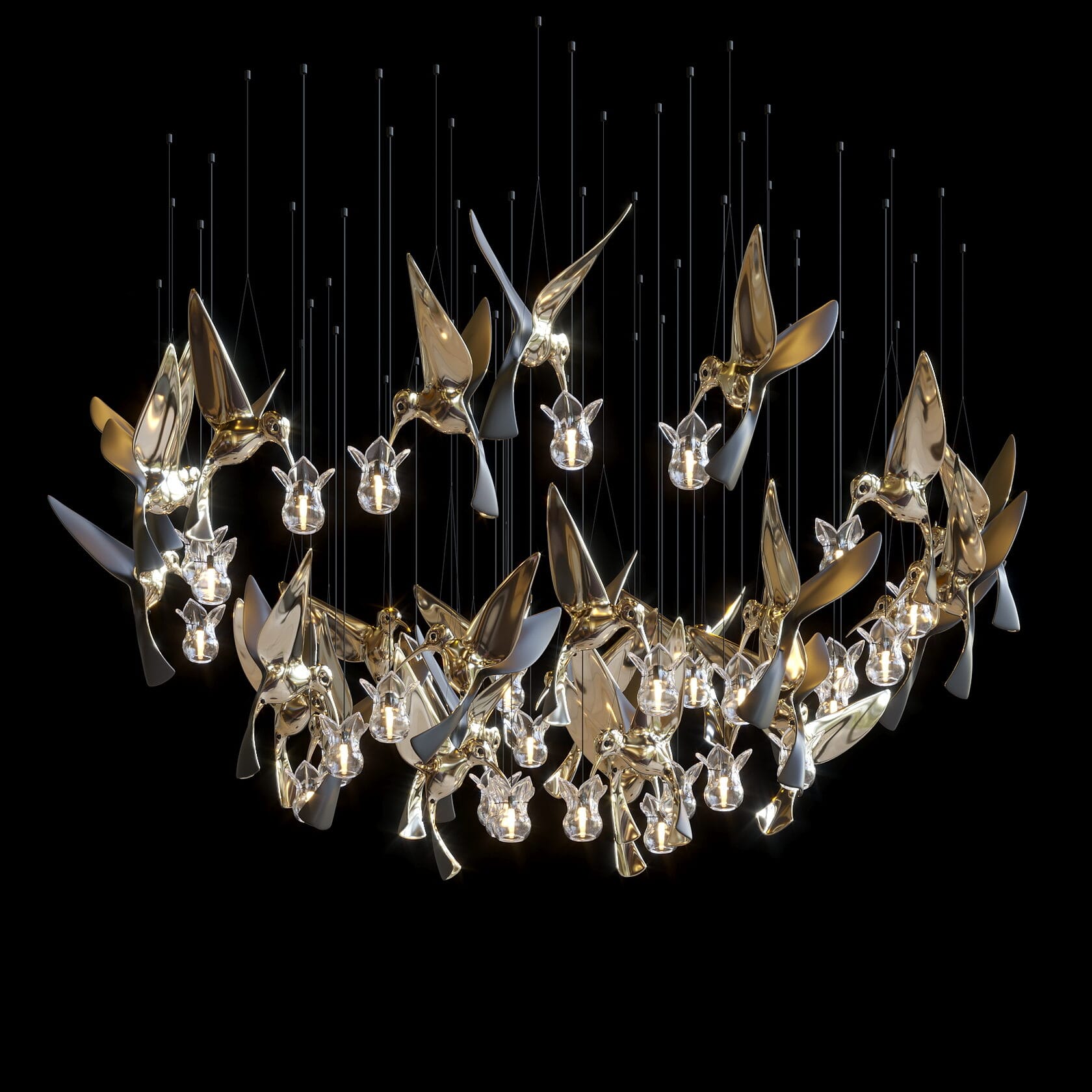 LC0234 - Light compositions made of crystal and glass - image 5 | Bachelieri