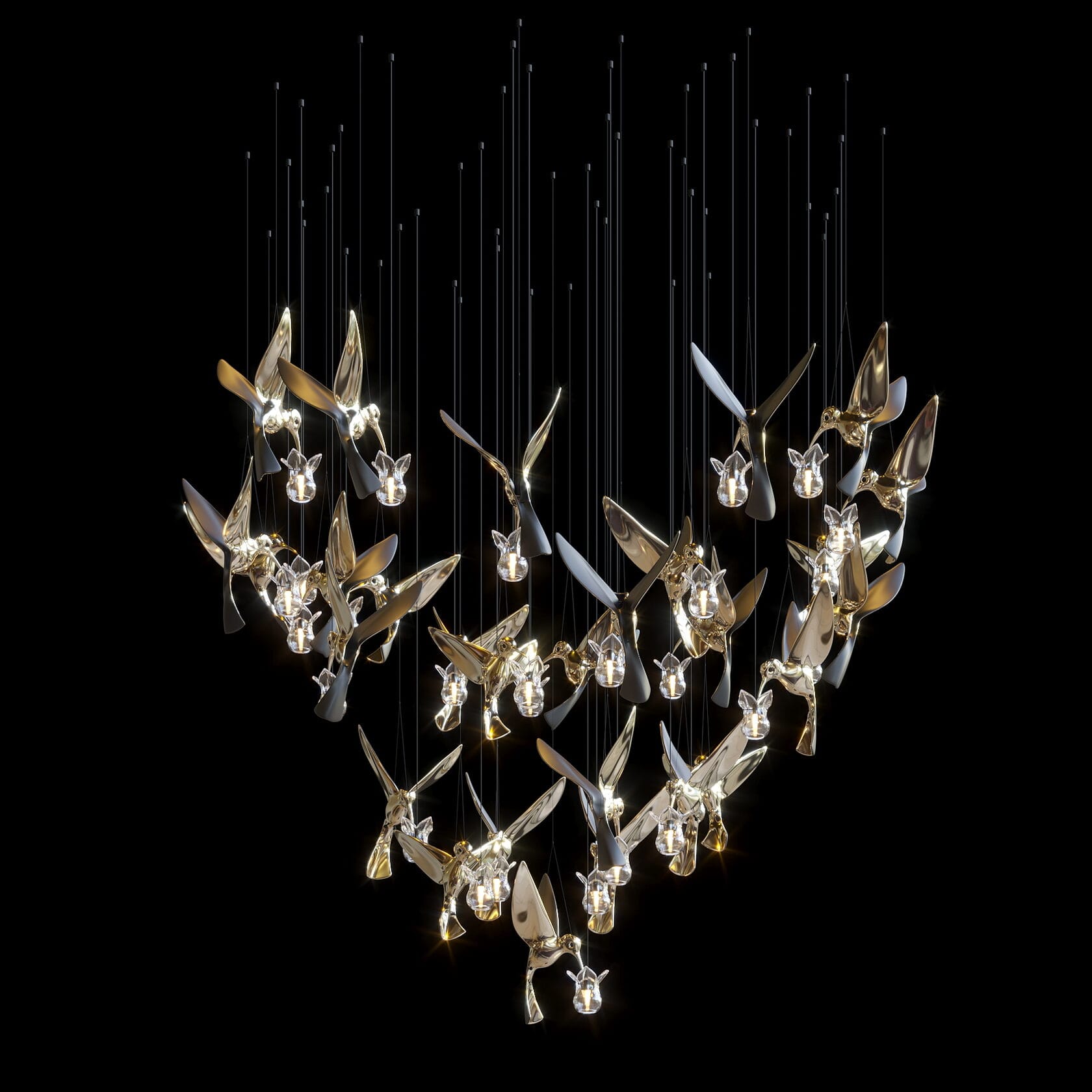LC0234 - Light compositions made of crystal and glass - image 6 | Bachelieri