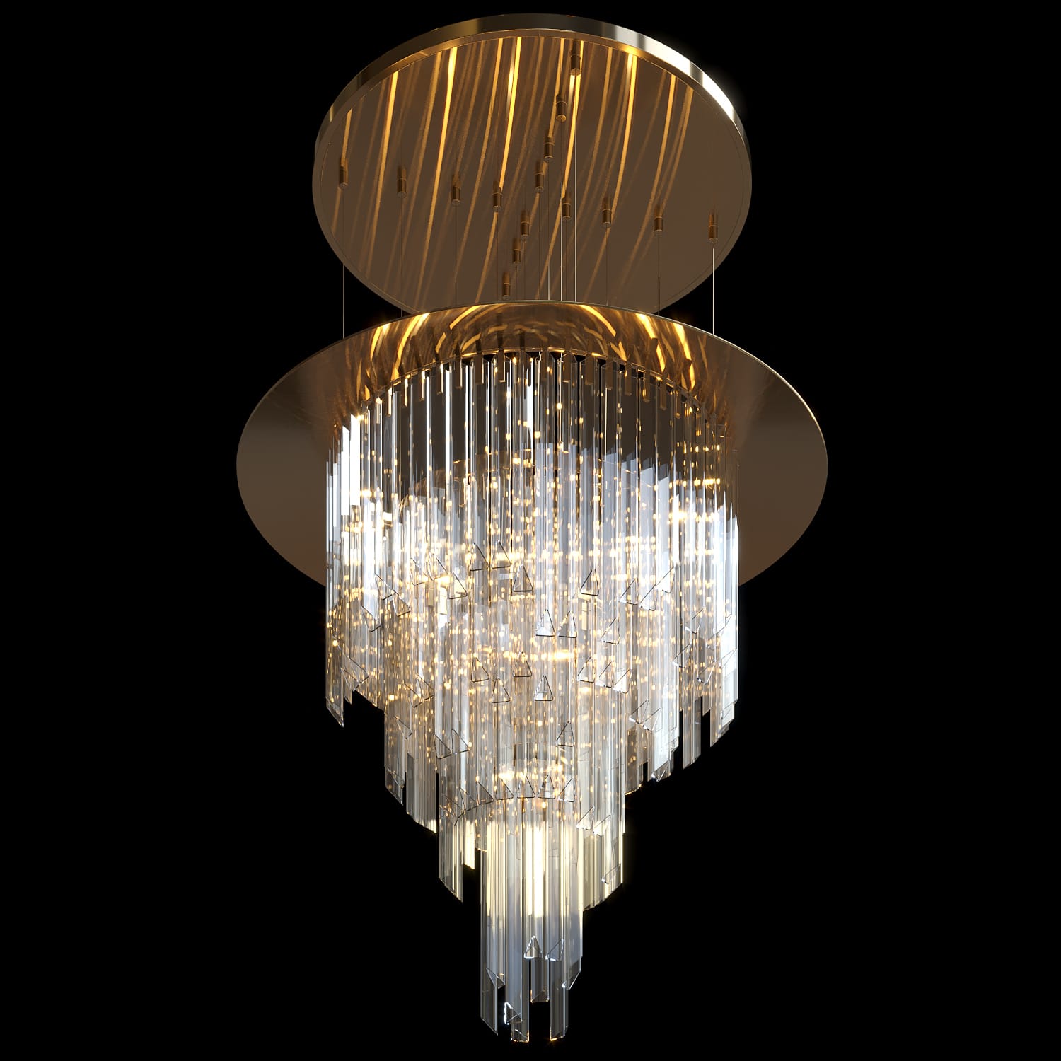 LC0240 - Light compositions made of crystal and glass - image 4 | Bachelieri
