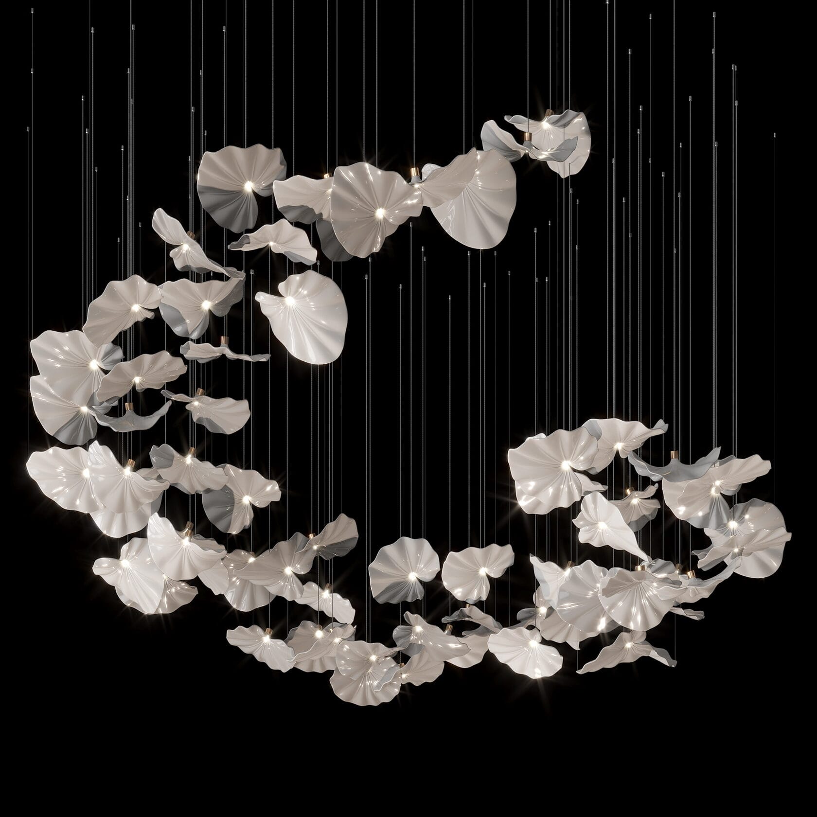 LC0256 - Light compositions made of crystal and glass - image 1 | Bachelieri