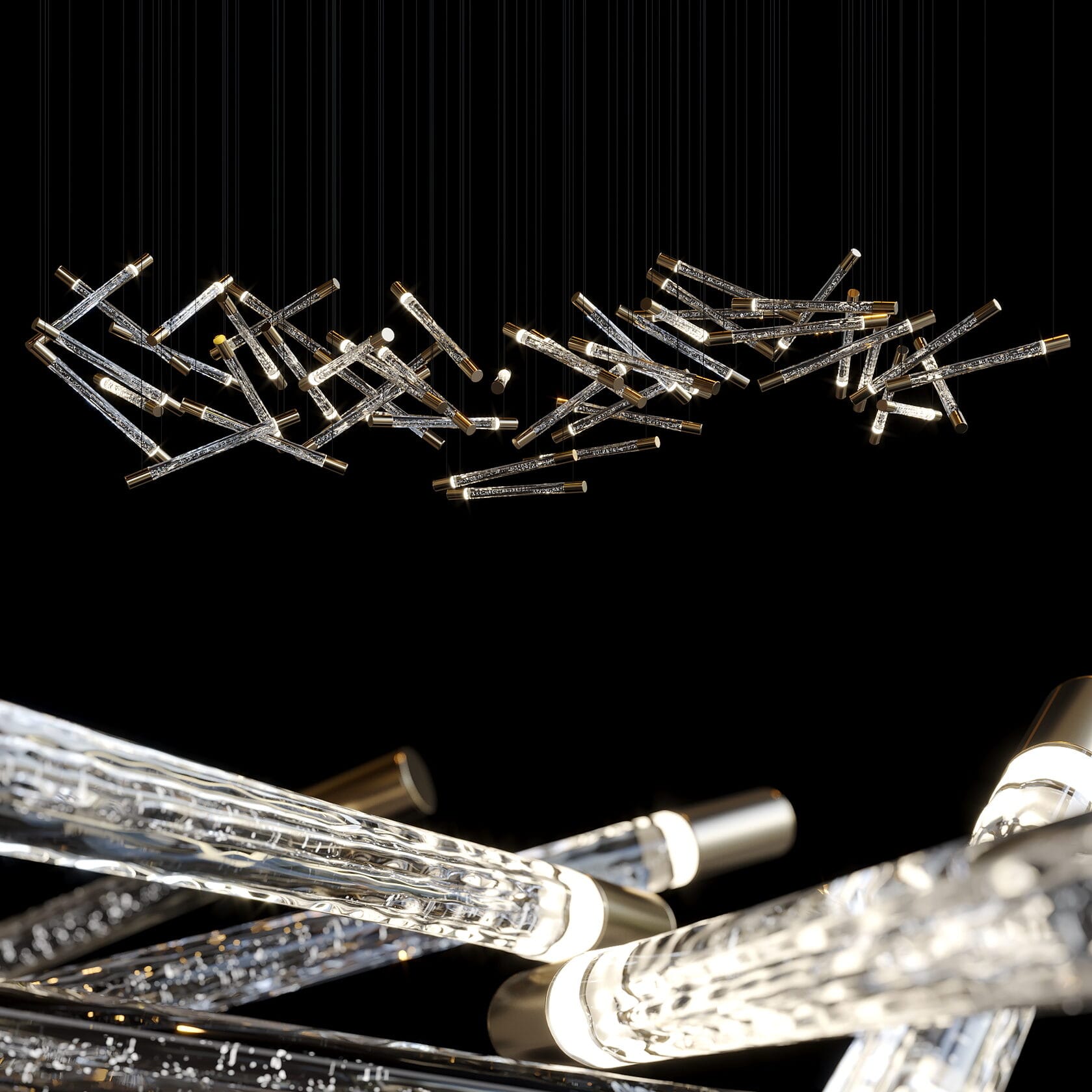 LC0270 - Light compositions made of crystal and glass - image 4 | Bachelieri