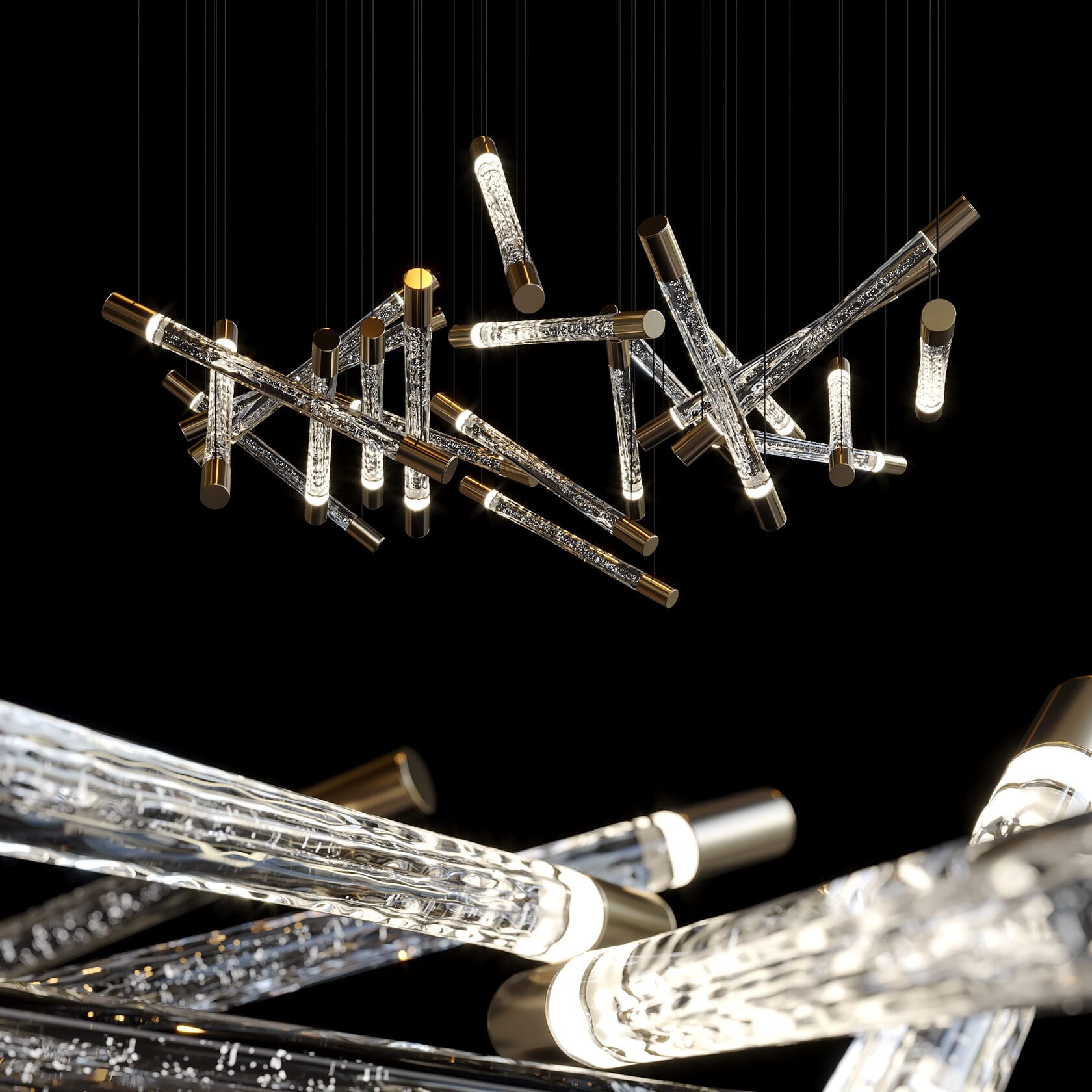 LC0270 - Light compositions made of crystal and glass - image 5 | Bachelieri