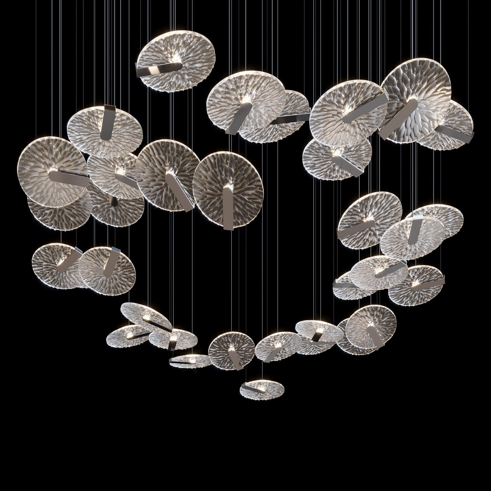 LC0273 - Light compositions made of crystal and glass - image 3 | Bachelieri