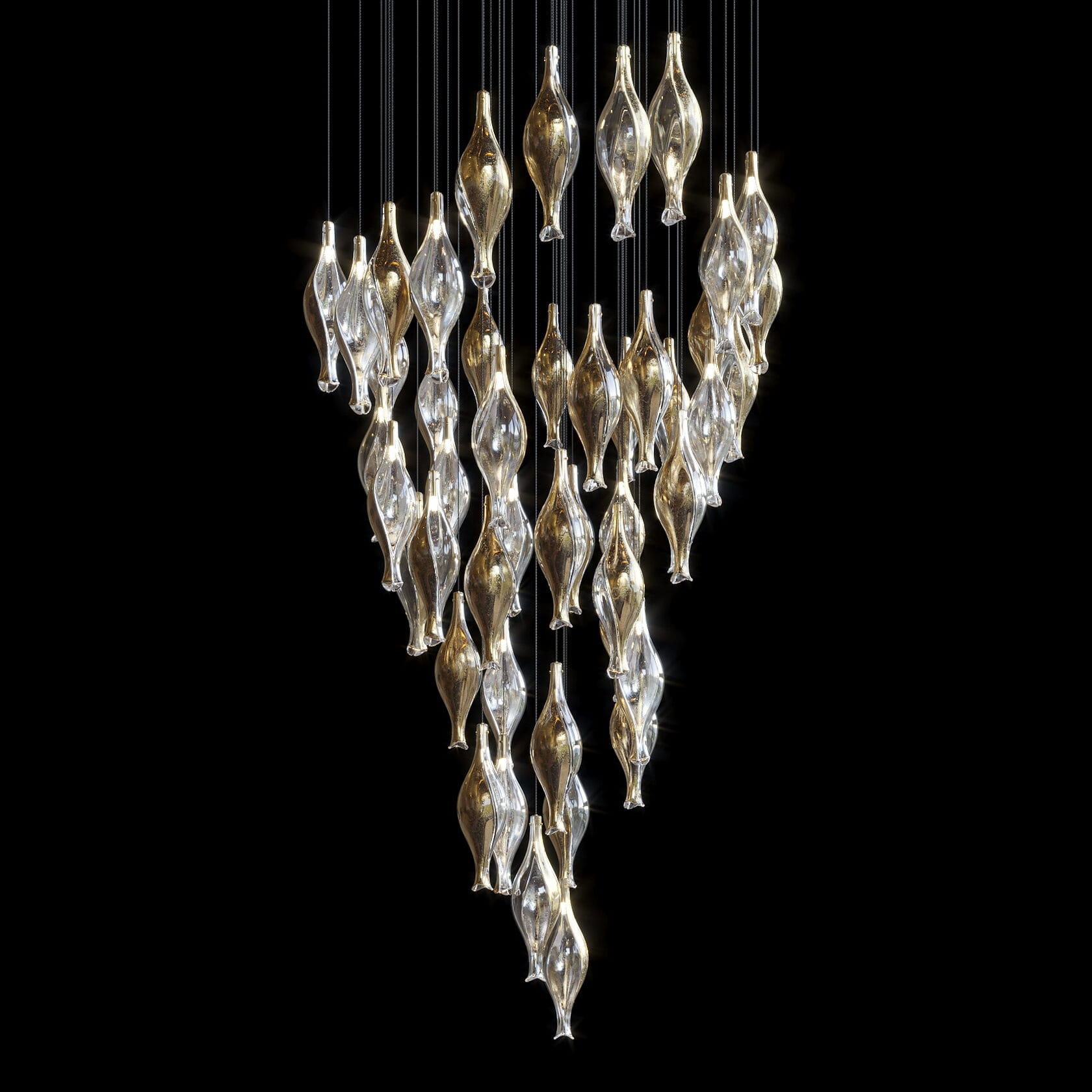 LC0275 - Light compositions made of crystal and glass - image 5 | Bachelieri