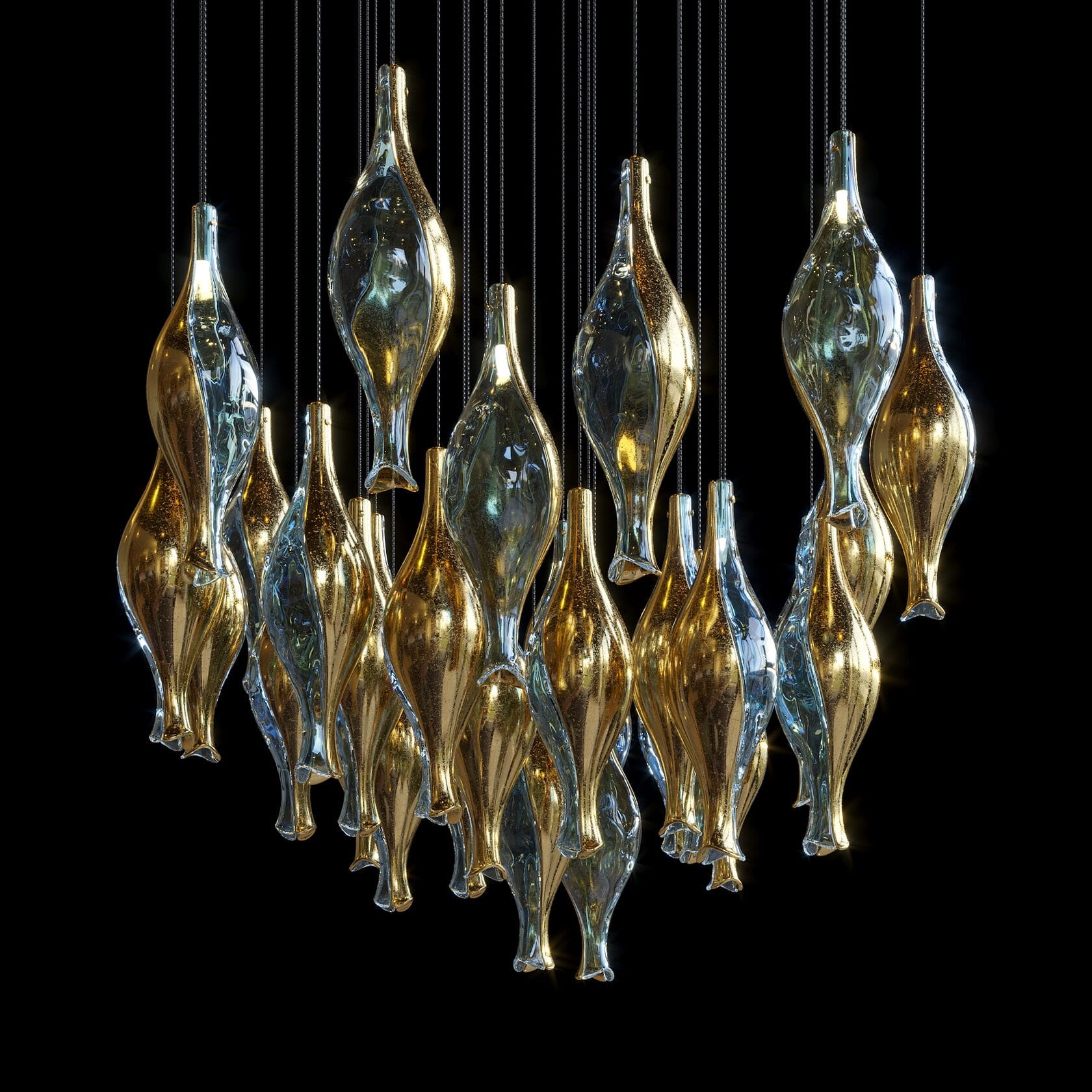 LC0274 - Light compositions made of crystal and glass - image 1 | Bachelieri