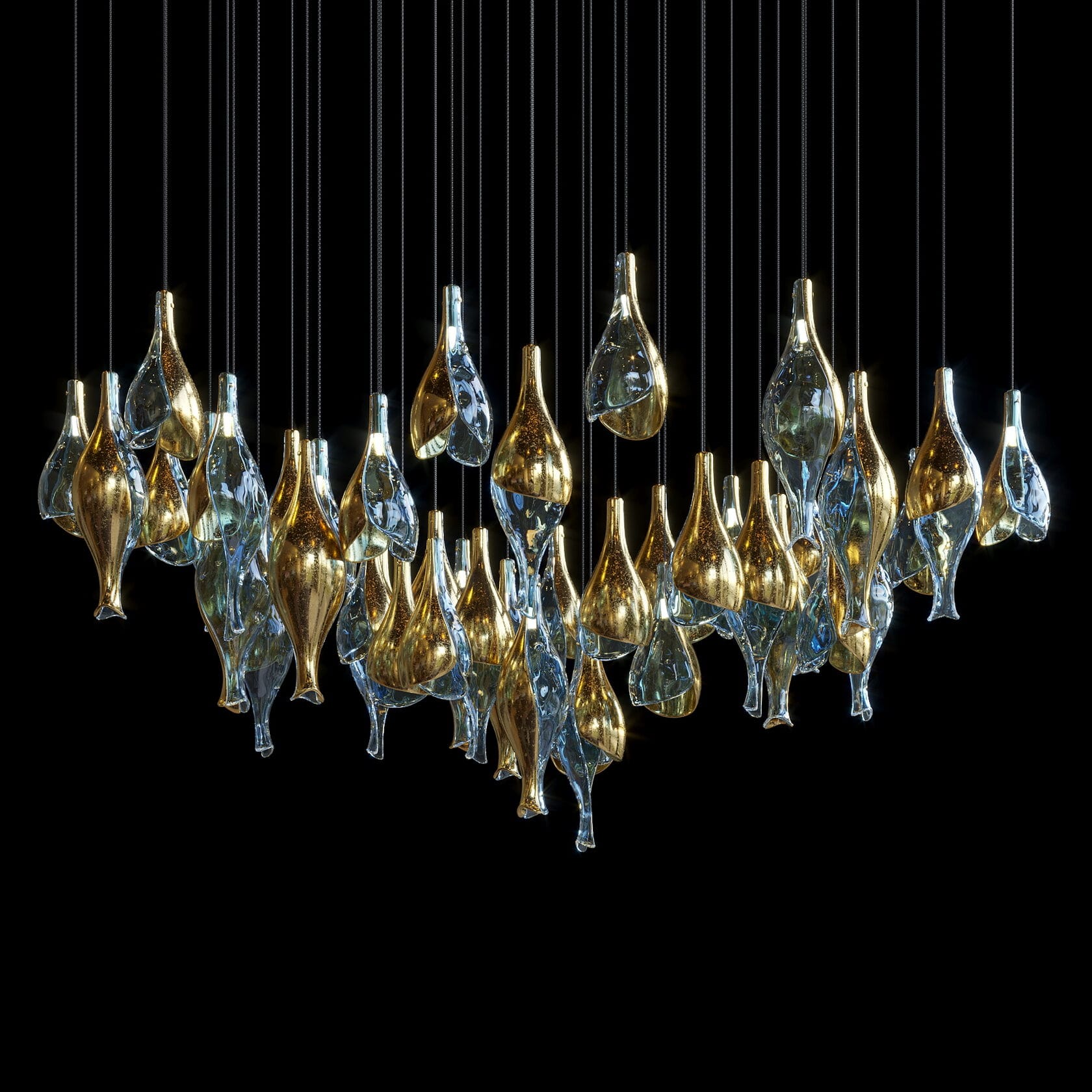 LC0274 - Light compositions made of crystal and glass - image 3 | Bachelieri