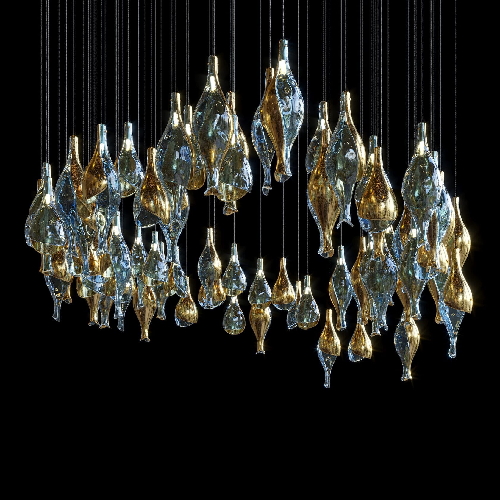 LC0274 - Light compositions made of crystal and glass - image 4 | Bachelieri