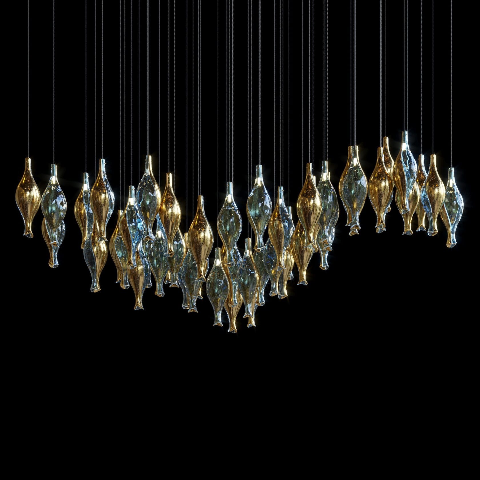 LC0274 - Light compositions made of crystal and glass - image 6 | Bachelieri