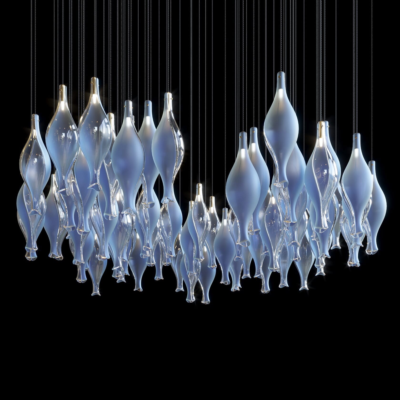 LC0278 - Light compositions made of crystal and glass - image 1 | Bachelieri