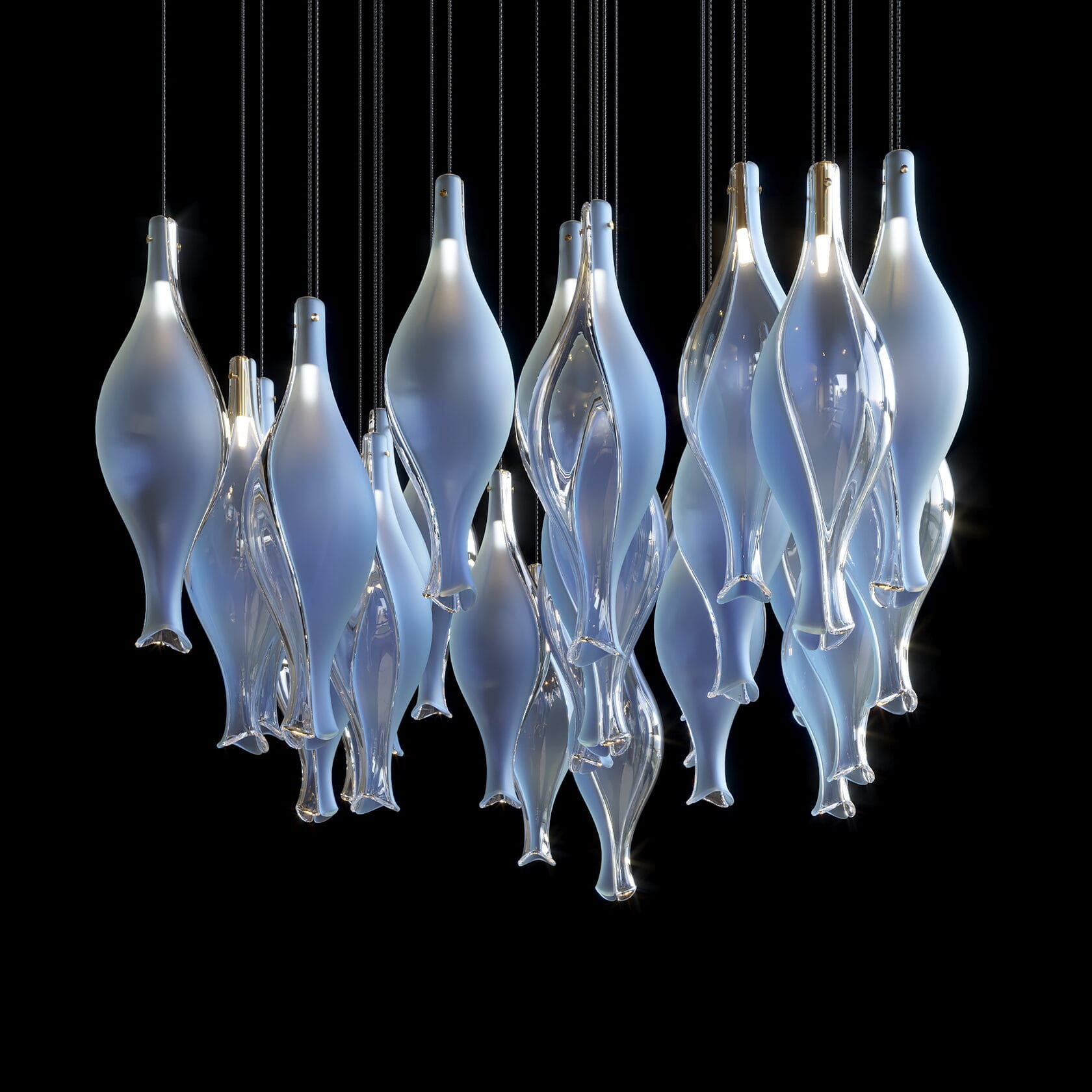 LC0278 - Light compositions made of crystal and glass - image 3 | Bachelieri