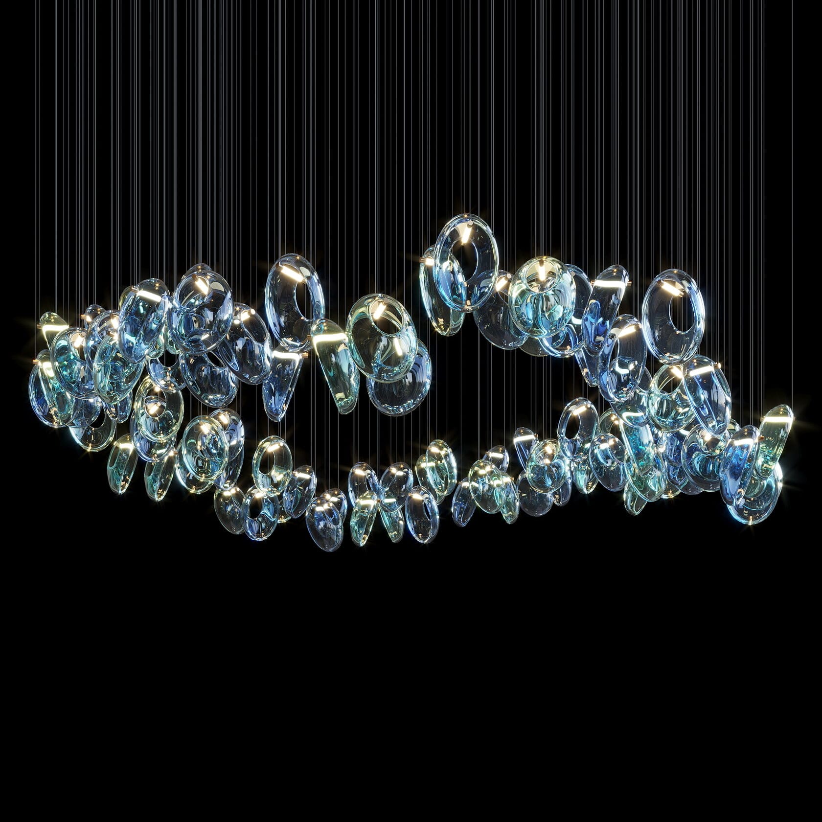 LC0283 - Light compositions made of crystal and glass - image 3 | Bachelieri