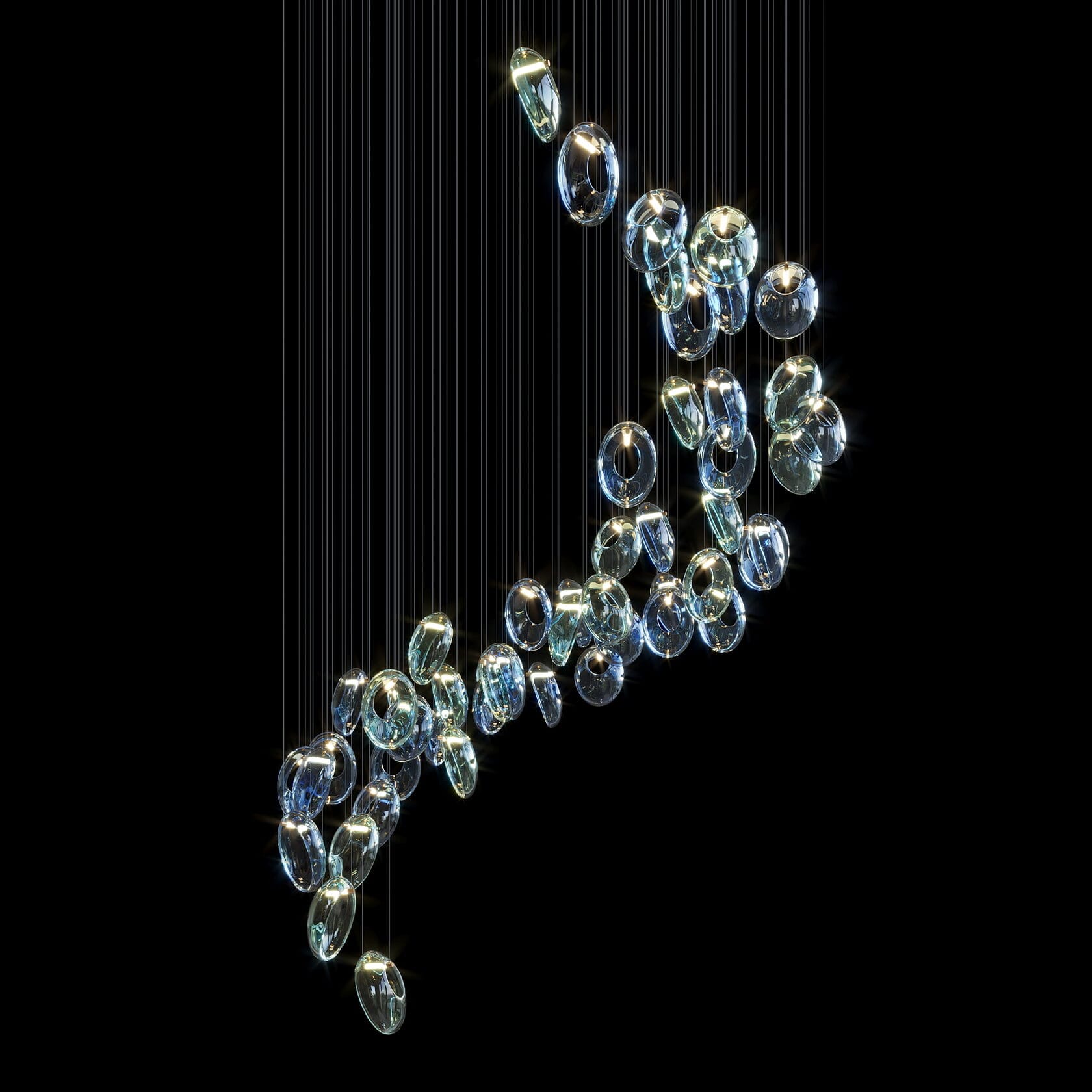 LC0283 - Light compositions made of crystal and glass - image 4 | Bachelieri