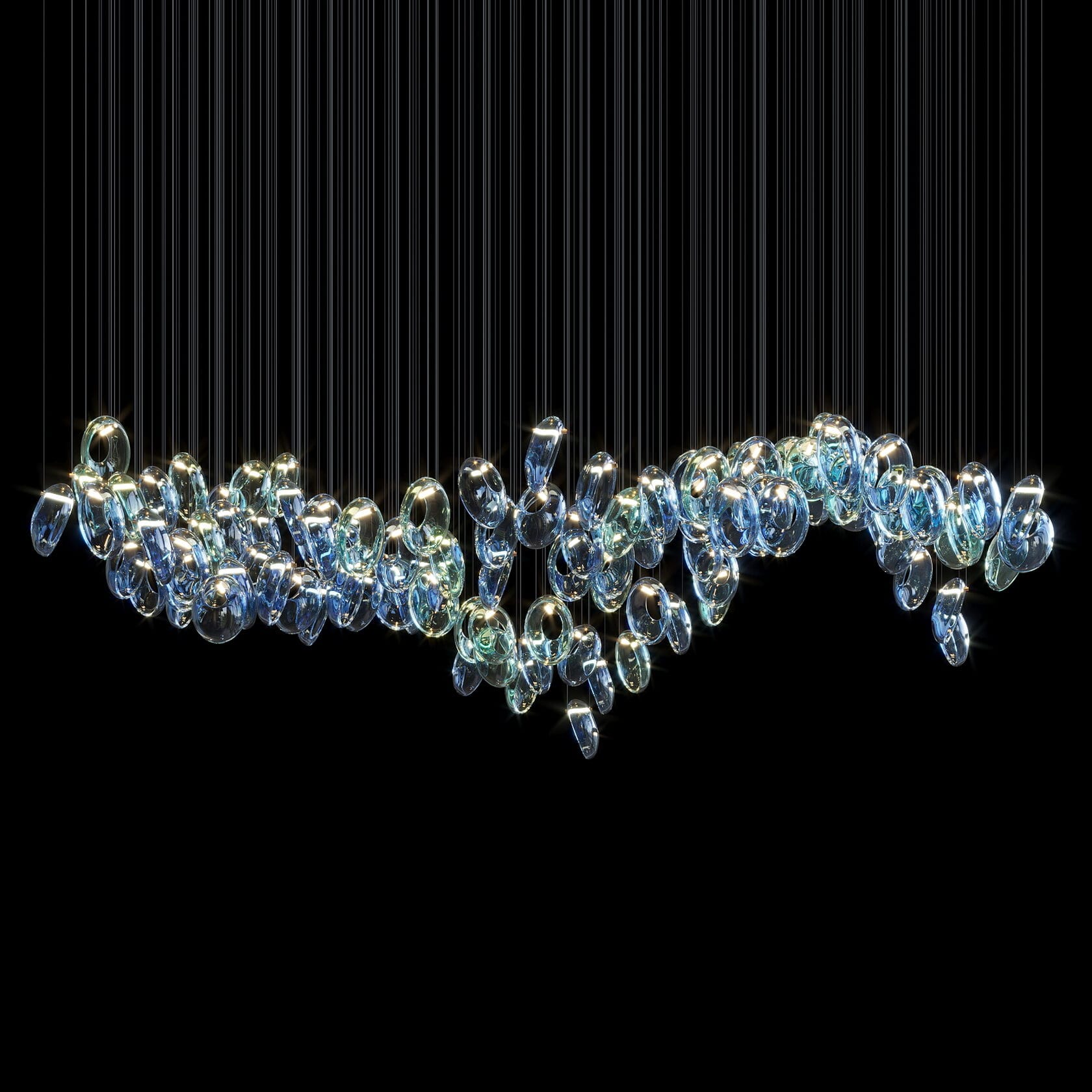 LC0283 - Light compositions made of crystal and glass - image 5 | Bachelieri