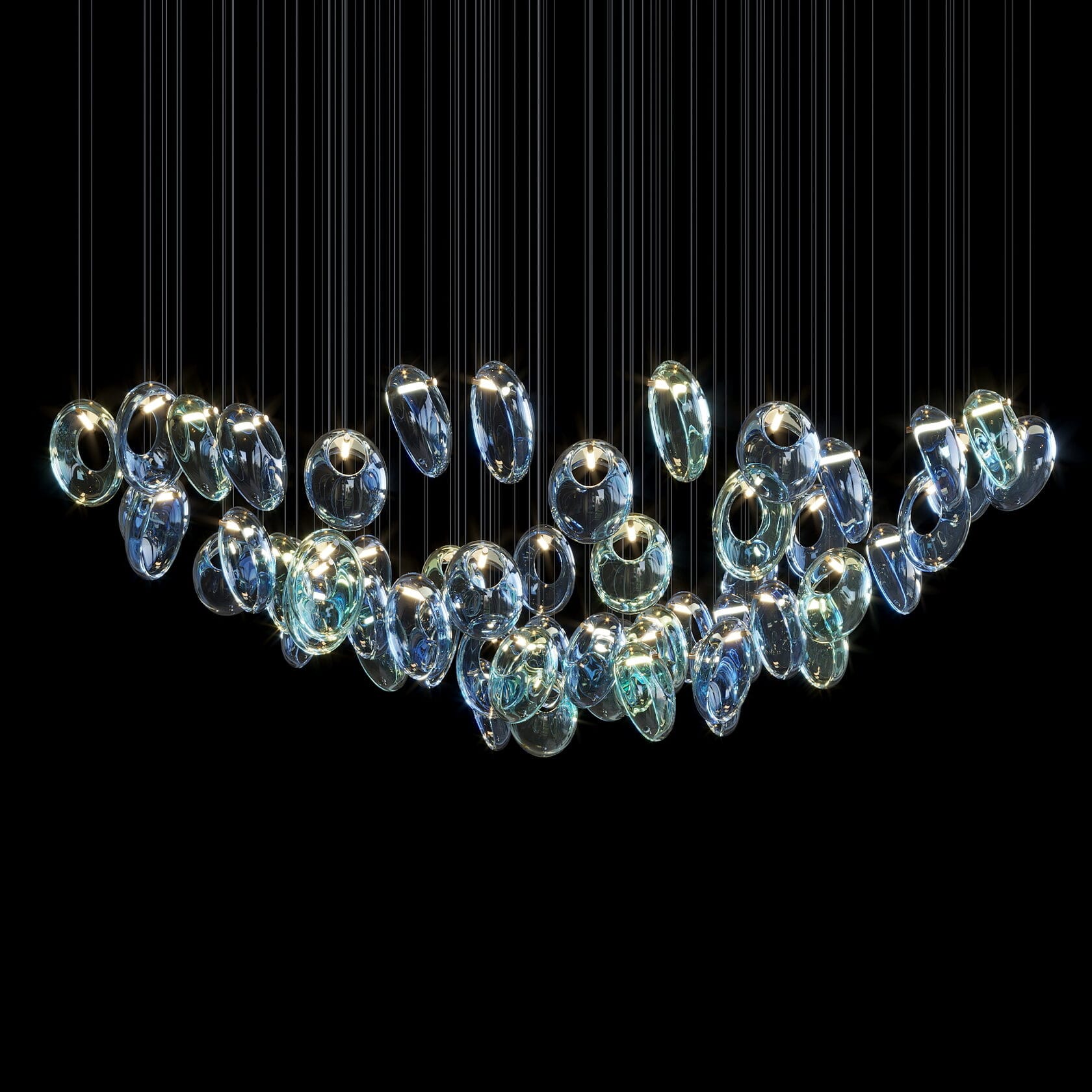 LC0283 - Light compositions made of crystal and glass - image 7 | Bachelieri