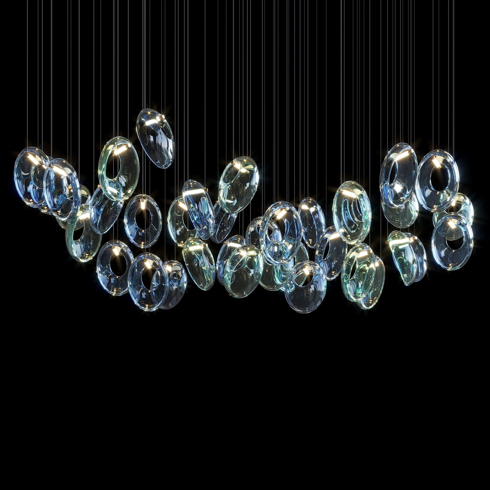 LC0283 - Light compositions made of crystal and glass - image 8 | Bachelieri