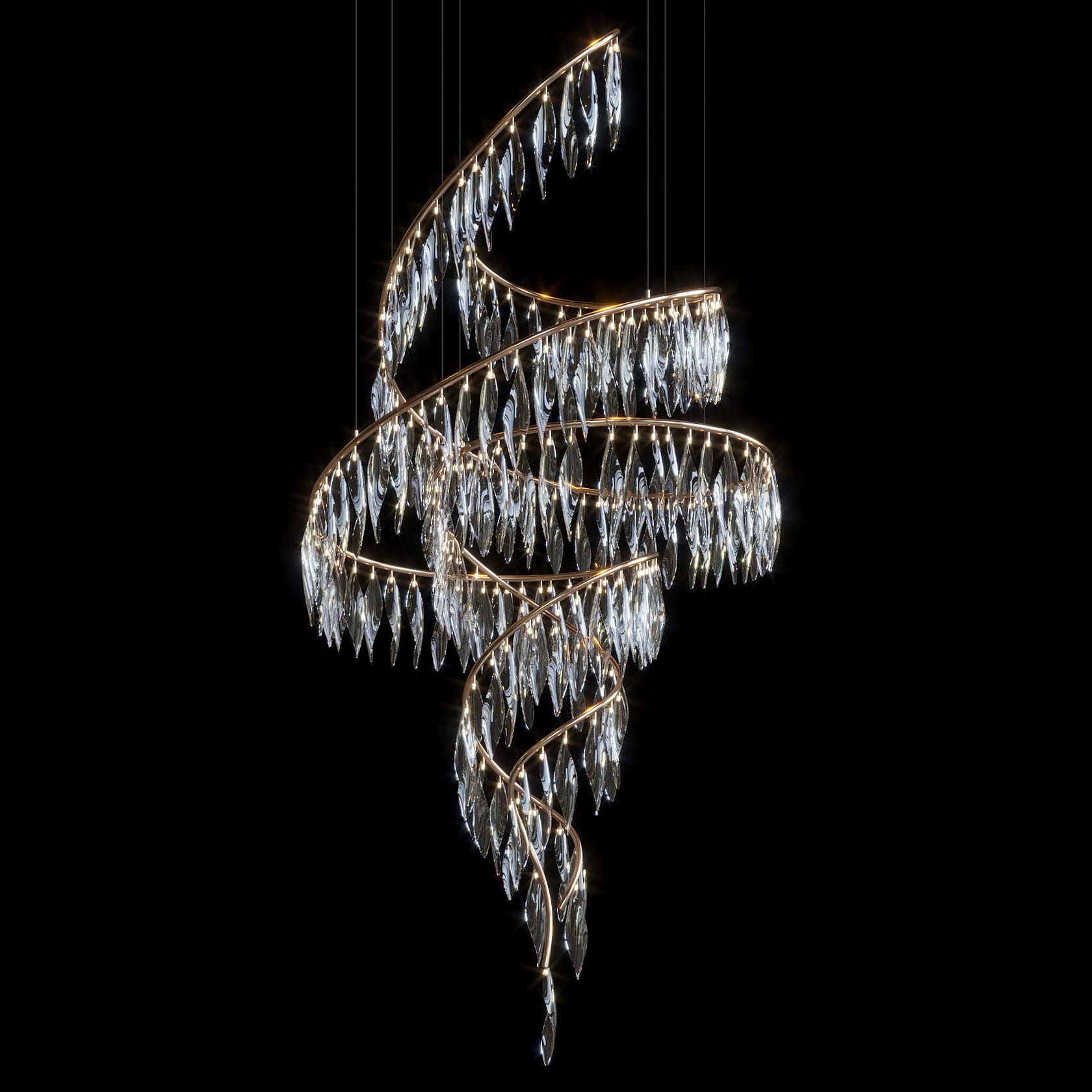 LC0284 - Light compositions made of crystal and glass - image 3 | Bachelieri