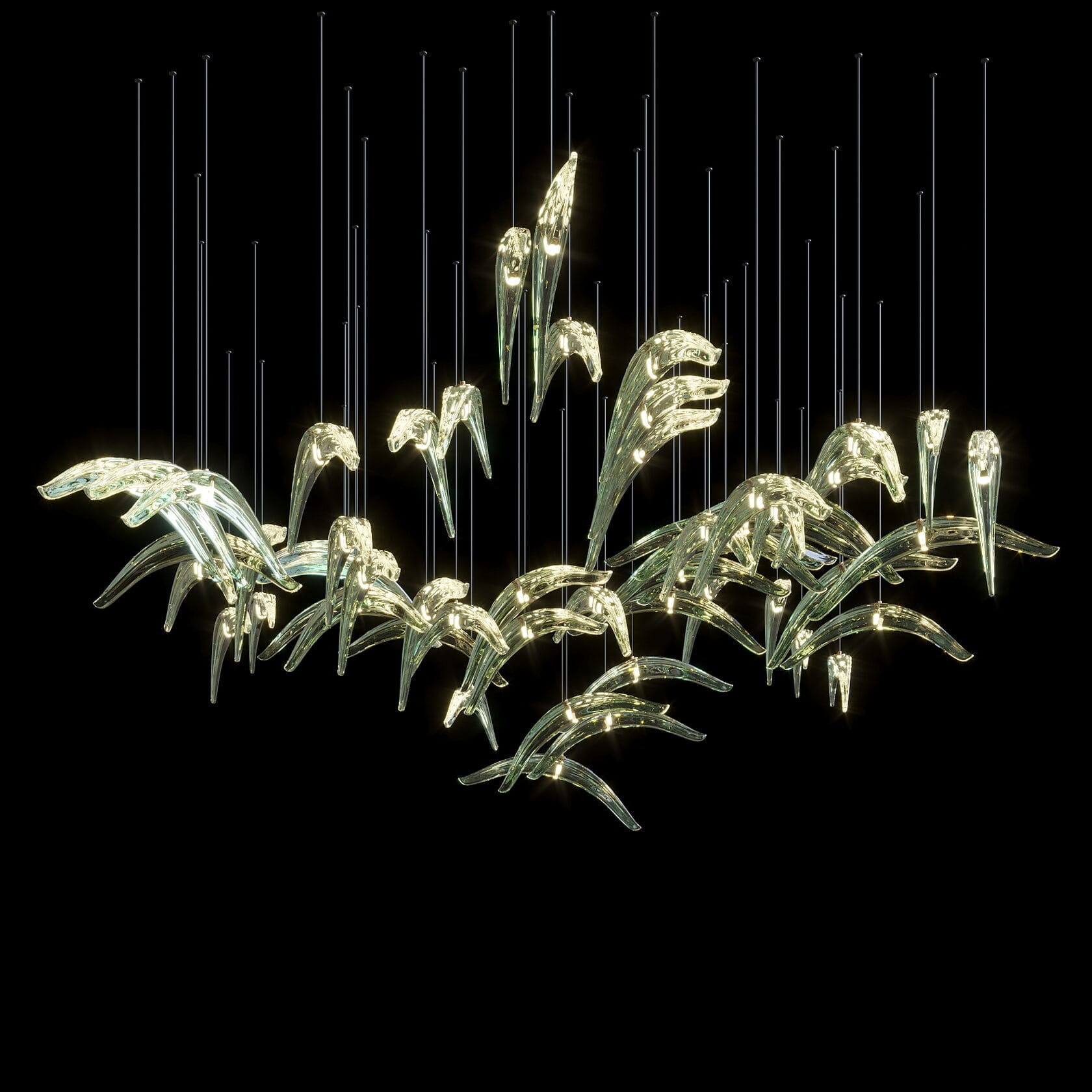 LC0290 - Light compositions made of crystal and glass - image 5 | Bachelieri