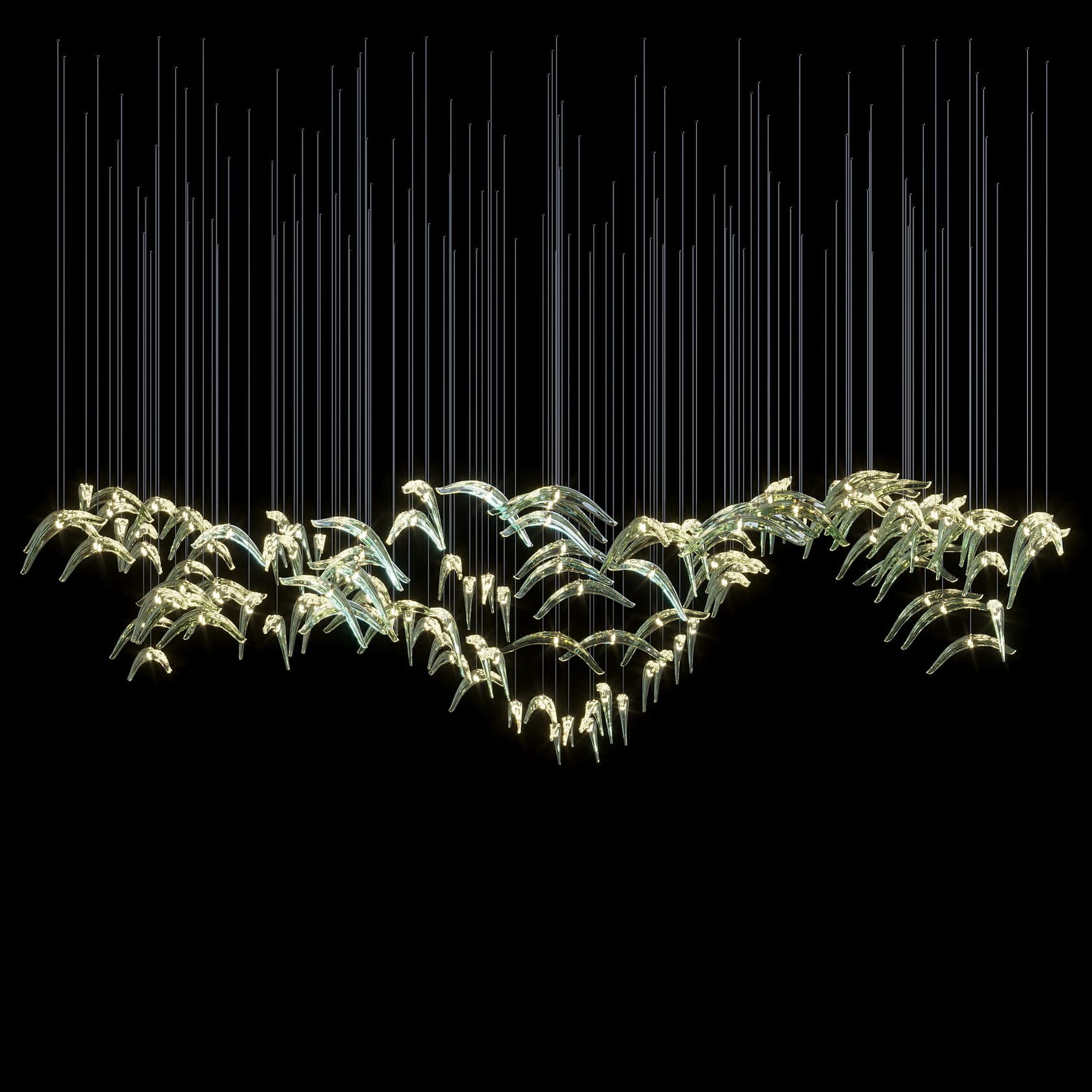 LC0290 - Light compositions made of crystal and glass - image 6 | Bachelieri