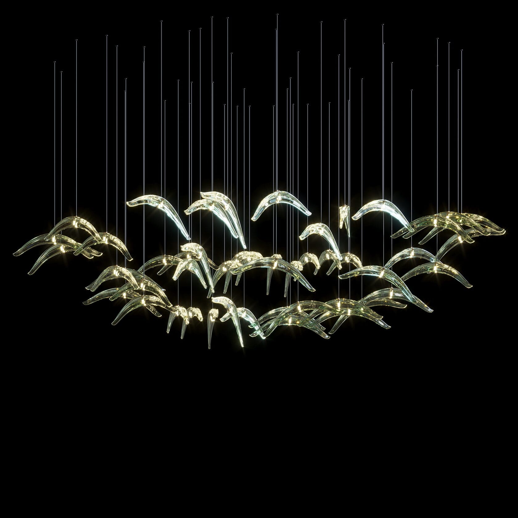 LC0290 - Light compositions made of crystal and glass - image 7 | Bachelieri