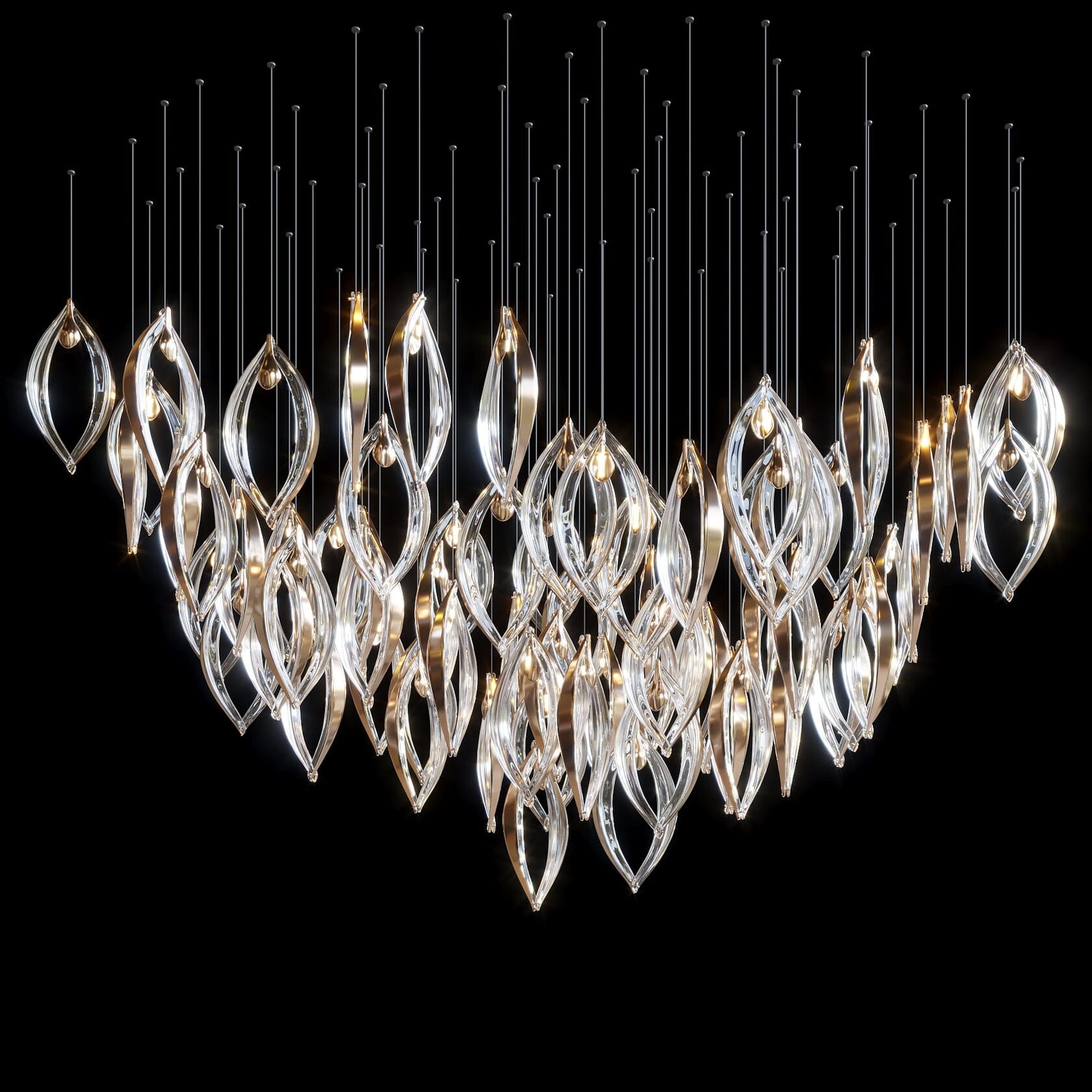 LC0289 - Light compositions made of crystal and glass - image 1 | Bachelieri