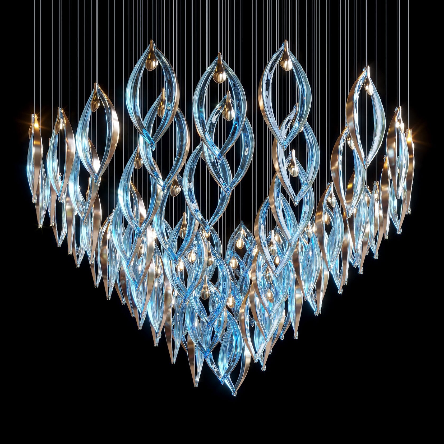 LC0289 - Light compositions made of crystal and glass - image 2 | Bachelieri
