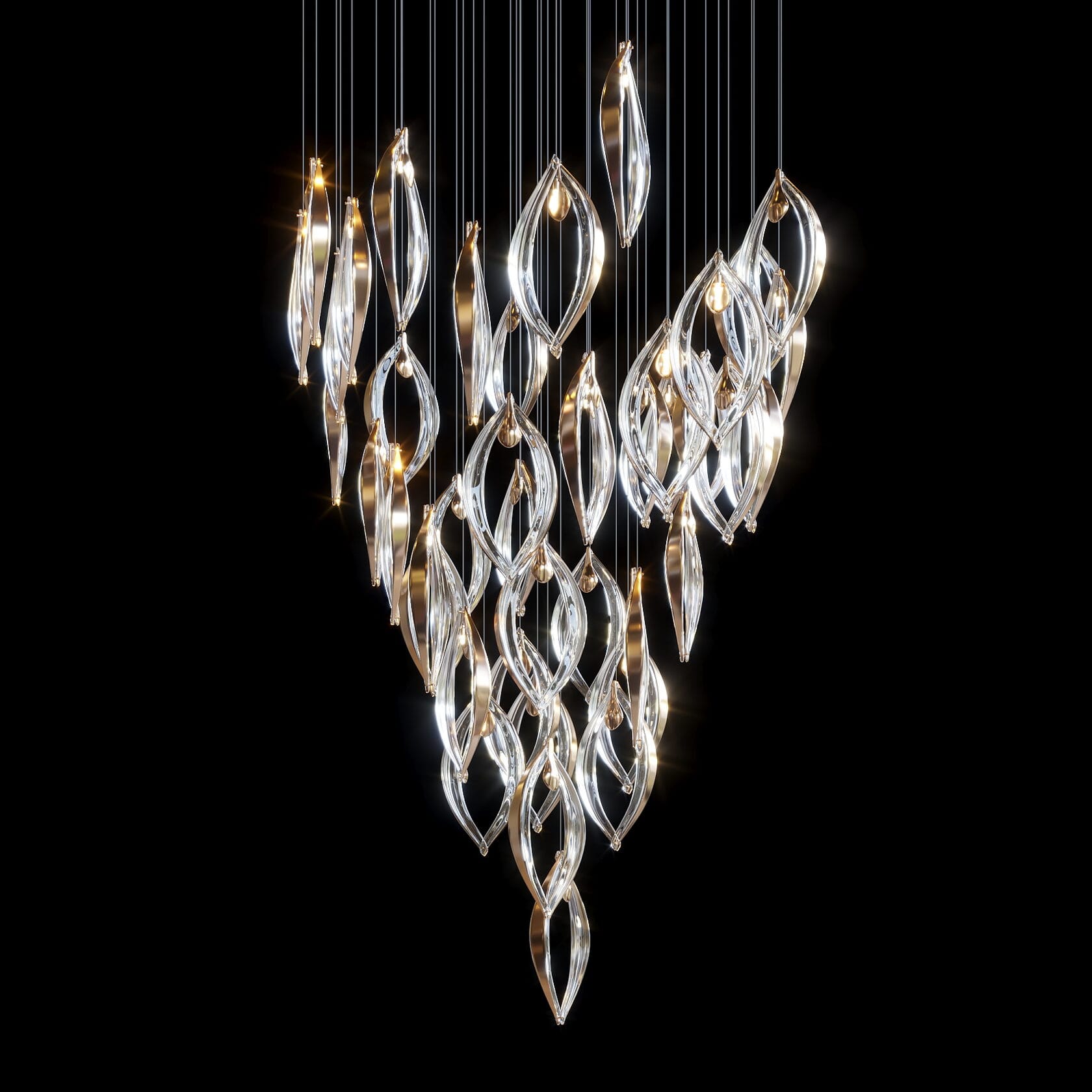 LC0289 - Light compositions made of crystal and glass - image 3 | Bachelieri
