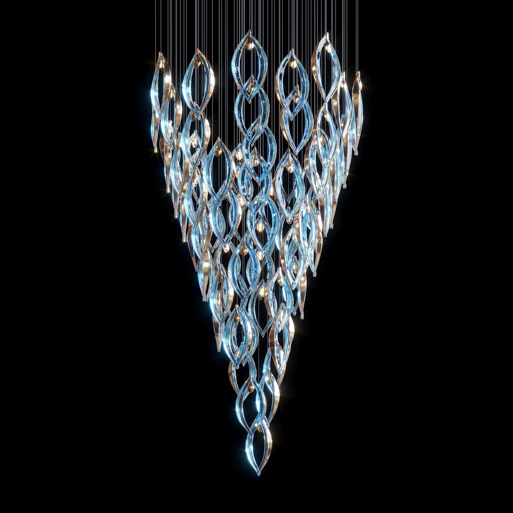 LC0289 - Light compositions made of crystal and glass - image 4 | Bachelieri