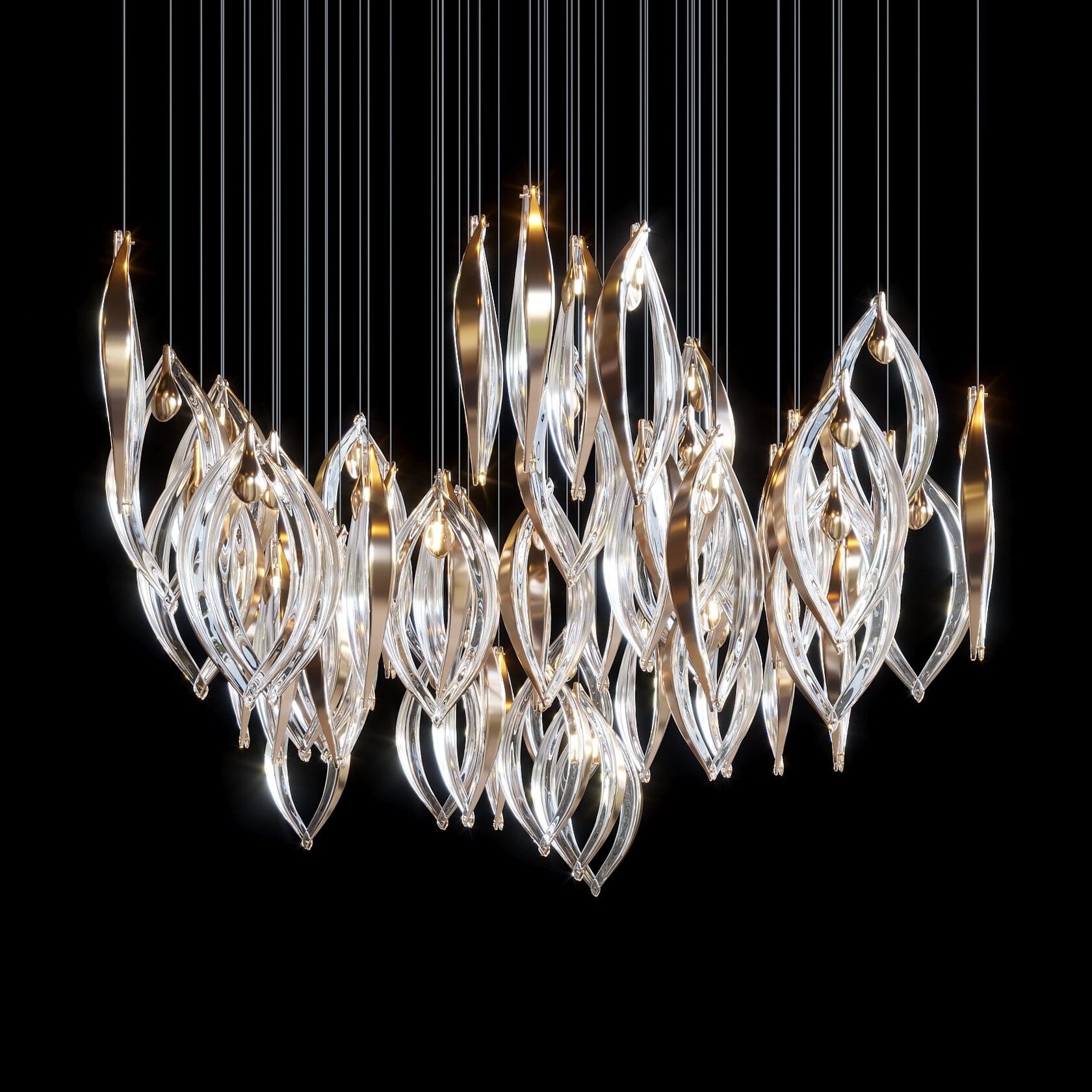 LC0289 - Light compositions made of crystal and glass - image 7 | Bachelieri